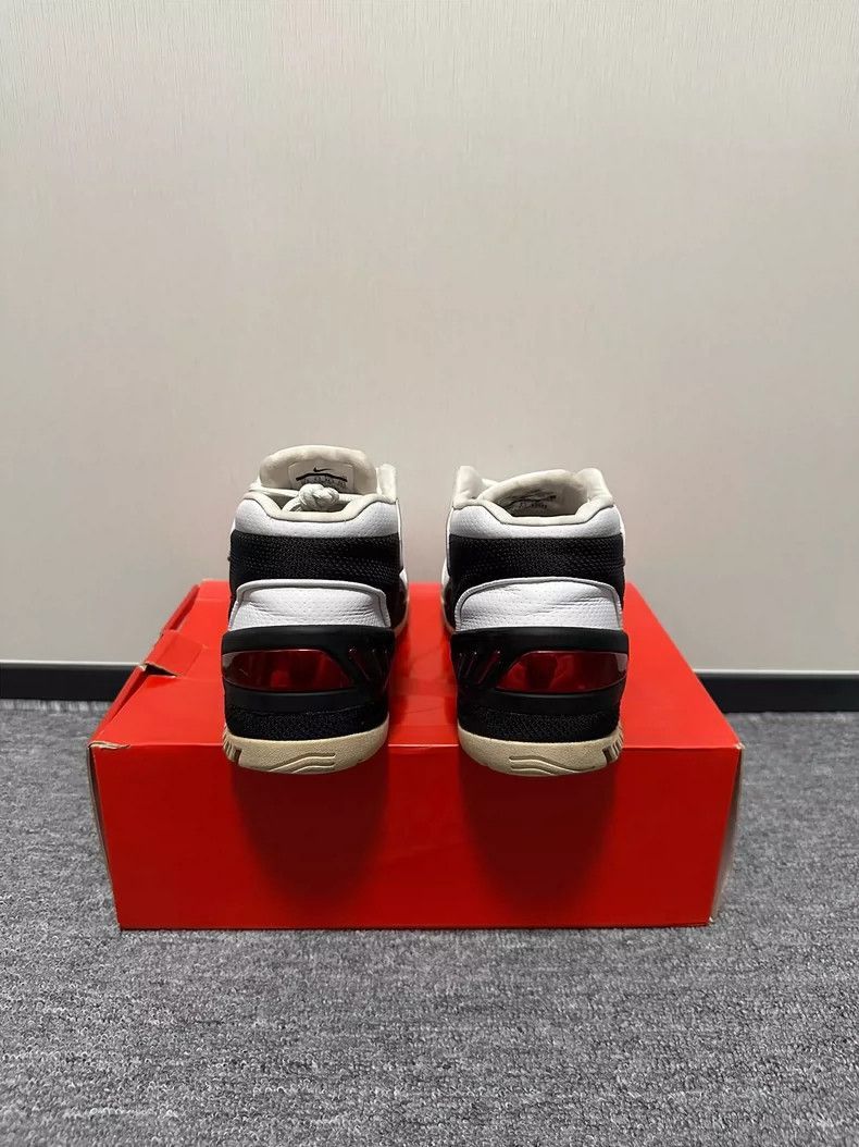 Balenciaga James Generation Black White Red Sneakers-2506 Size US 10.5 / EU 43-44 - 3 Thumbnail