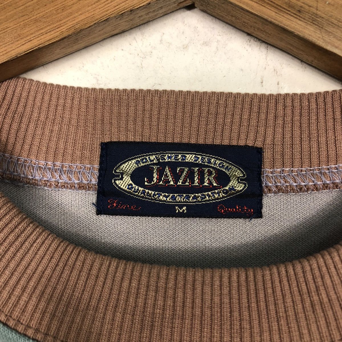 Japanese Brand 📌Vintage Sweatshirt Jazir Patch Work Design Issey Miyake Size US M / EU 48-50 / 2 - 14 Thumbnail