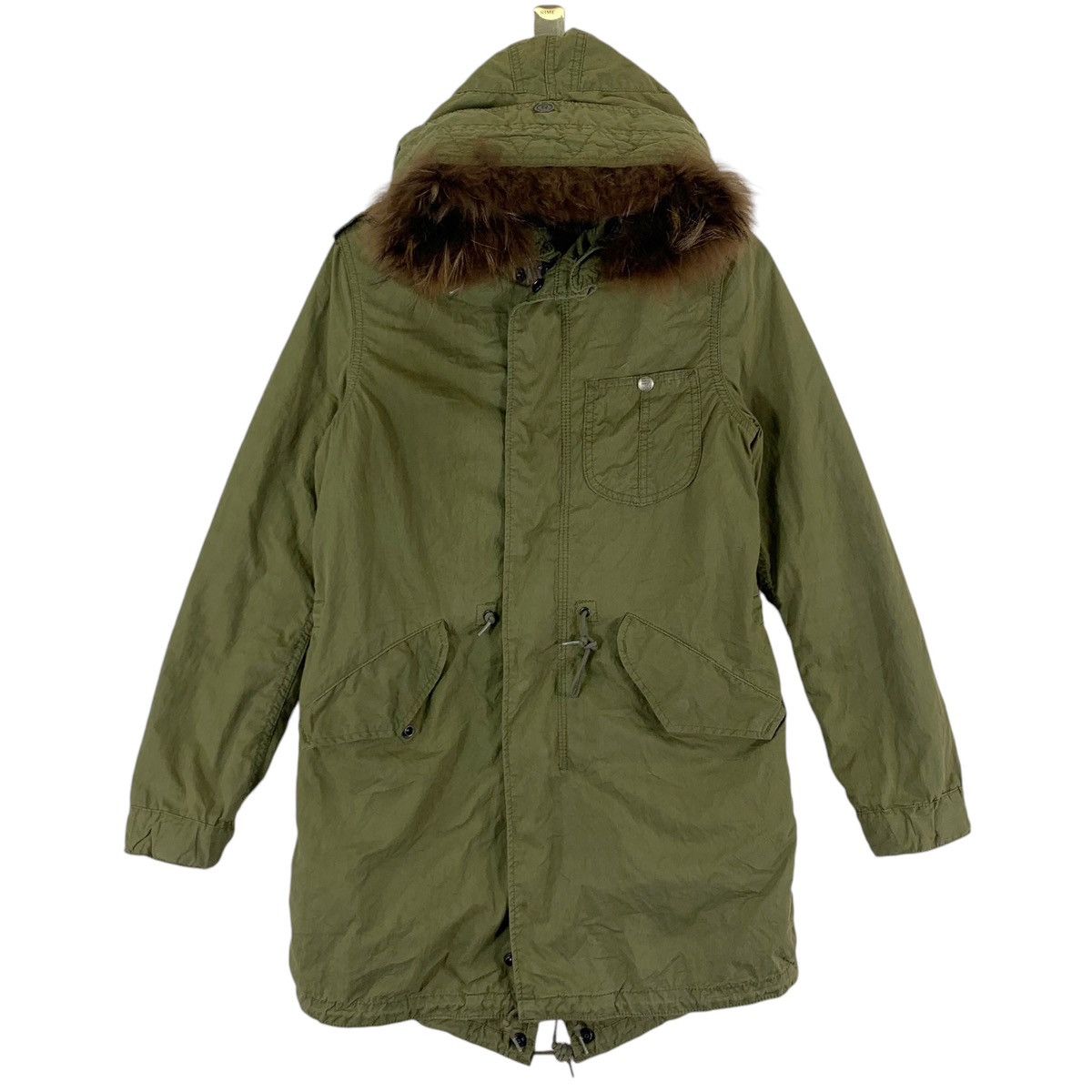 Alpha Industries × Lee VINTAGE ALPHA INDUSTRIES LEE STORM RIDERS PARKA JACKET Size S / US 4 / IT 40 - 1 Thumbnail