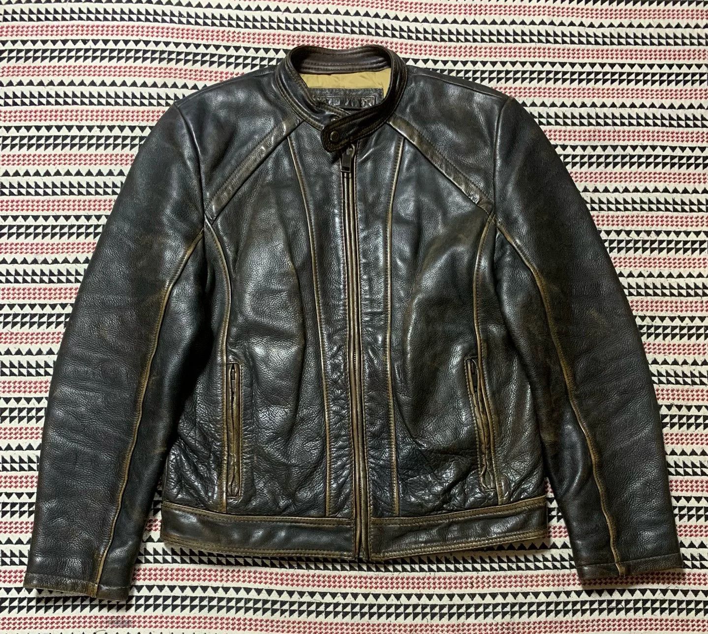 Andrew Marc marc new york leather motorcycle jacket Size US L / EU 52-54 / 3 - 1 Thumbnail