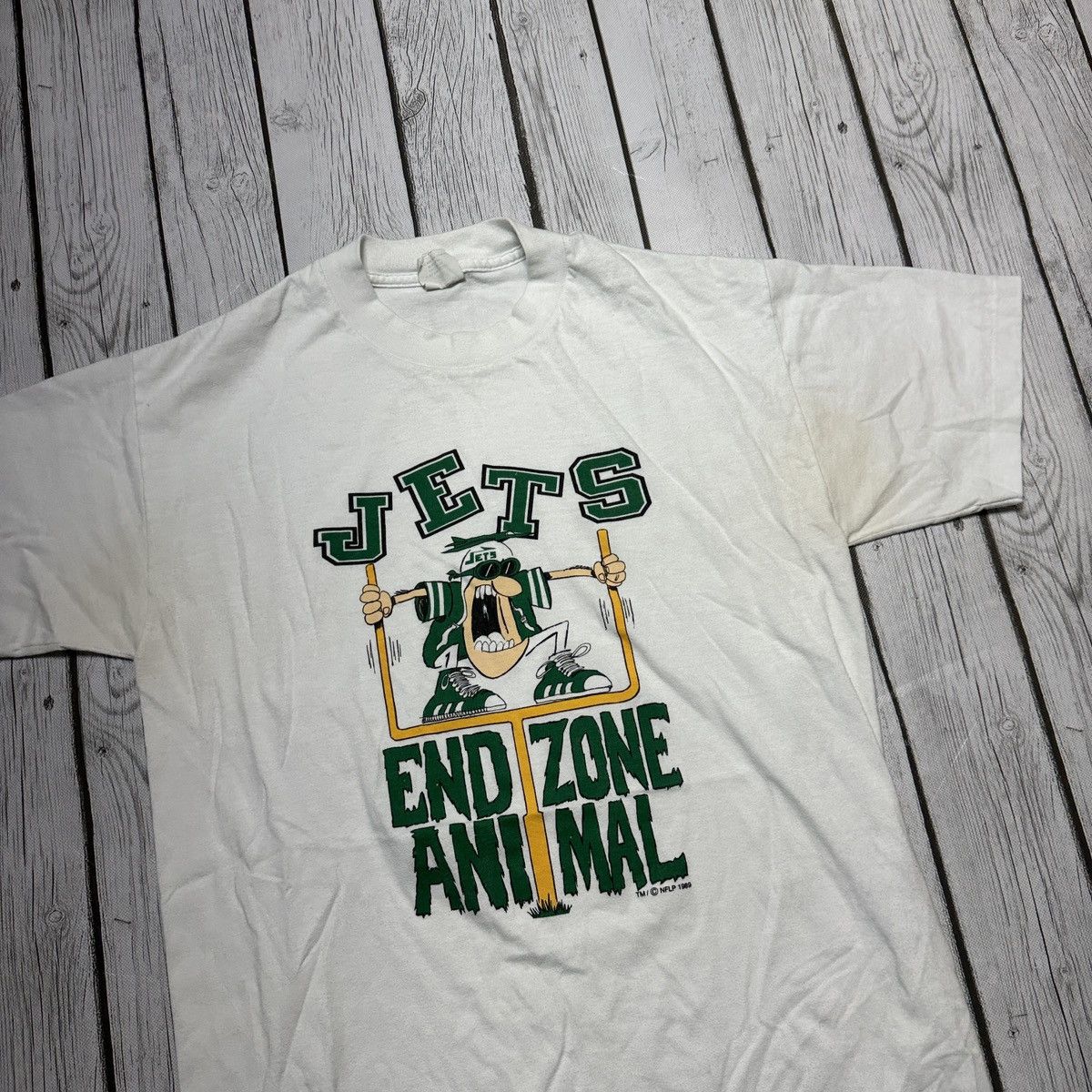 NFL × Vintage Vintage New York Jets tee Size US L / EU 52-54 / 3 - 3 Thumbnail