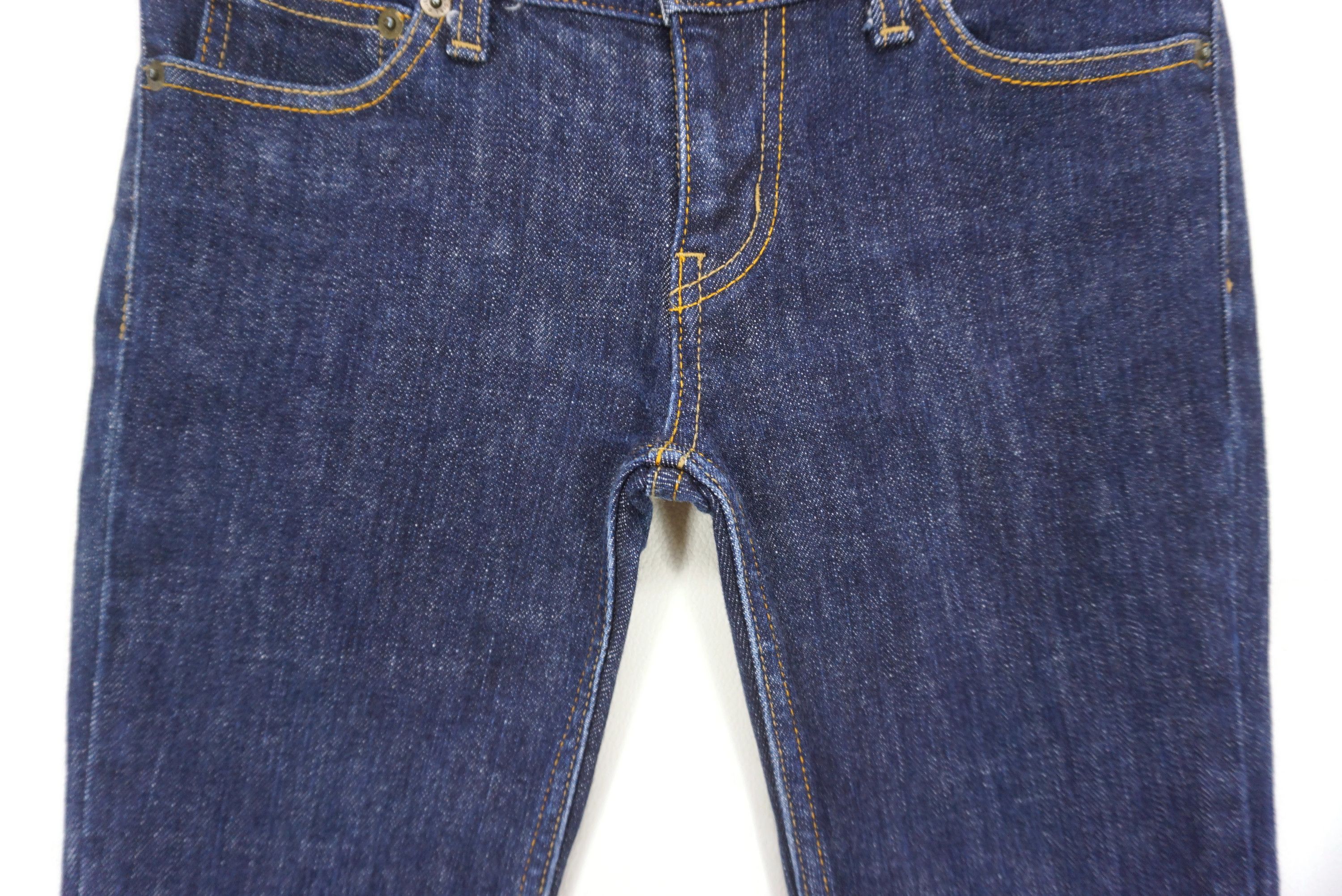 Japanese Brand X-Girl Jeans fits W24xL29 Made in Japan Low Rise Love Shaped Size 24" / US 00 / IT 34 - 6 Thumbnail