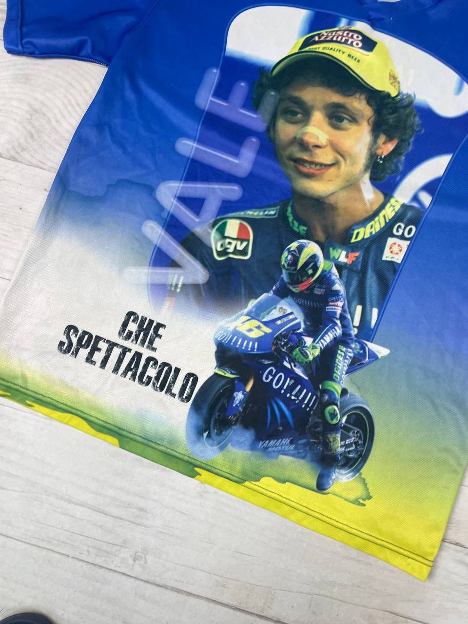 Other Vintage Valentino Rossi The Doctor T Shirt Jersey 90s MOTO Size US XL / EU 56 / 4 - 3 Thumbnail