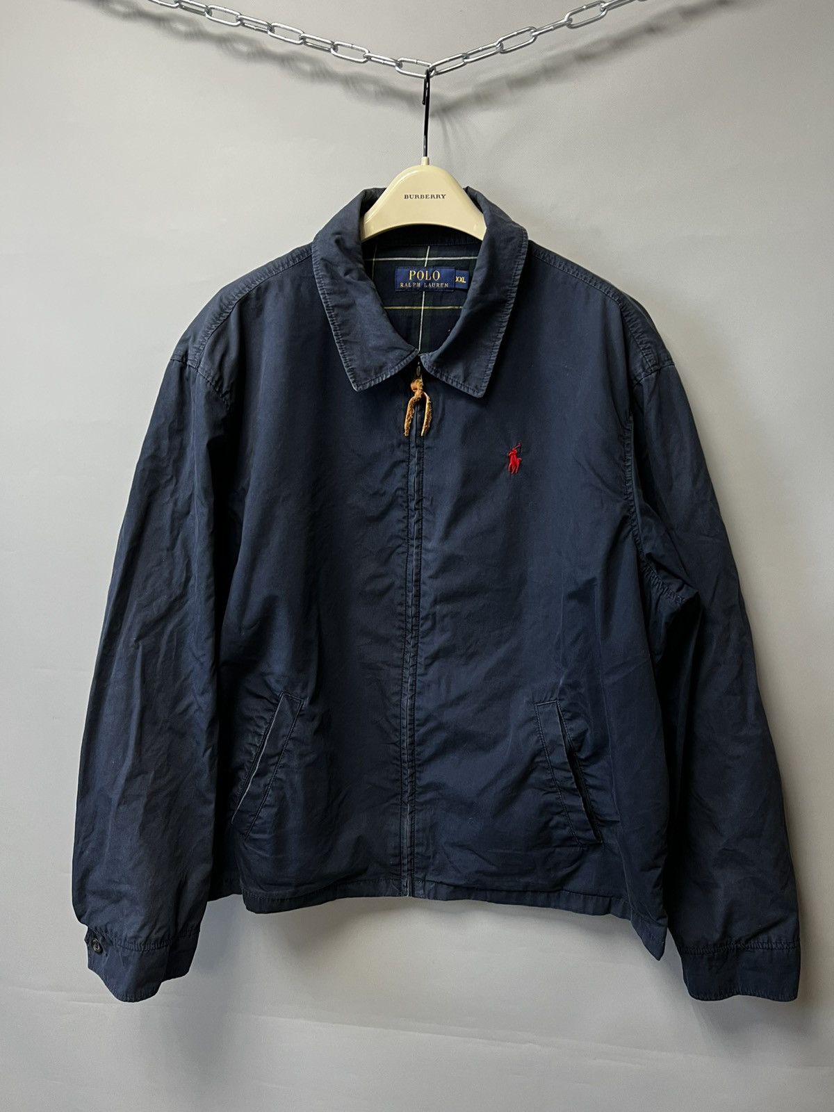 Polo Ralph Lauren Polo Ralph Lauren Jacket Harrington Style Vintage Size US XL / EU 56 / 4 - 1 Thumbnail