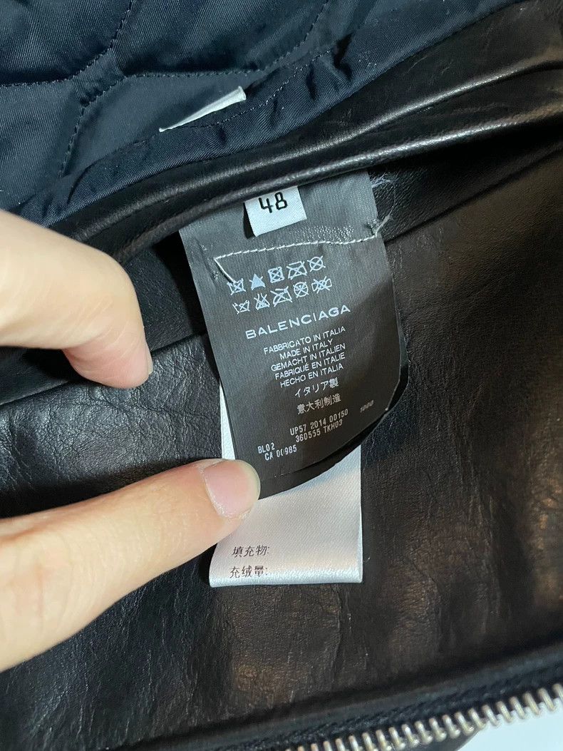 Balenciaga Balenciaga Hooded Leather Jacket 2501-Nextarrow Size US M / EU 48-50 / 2 - 6 Thumbnail