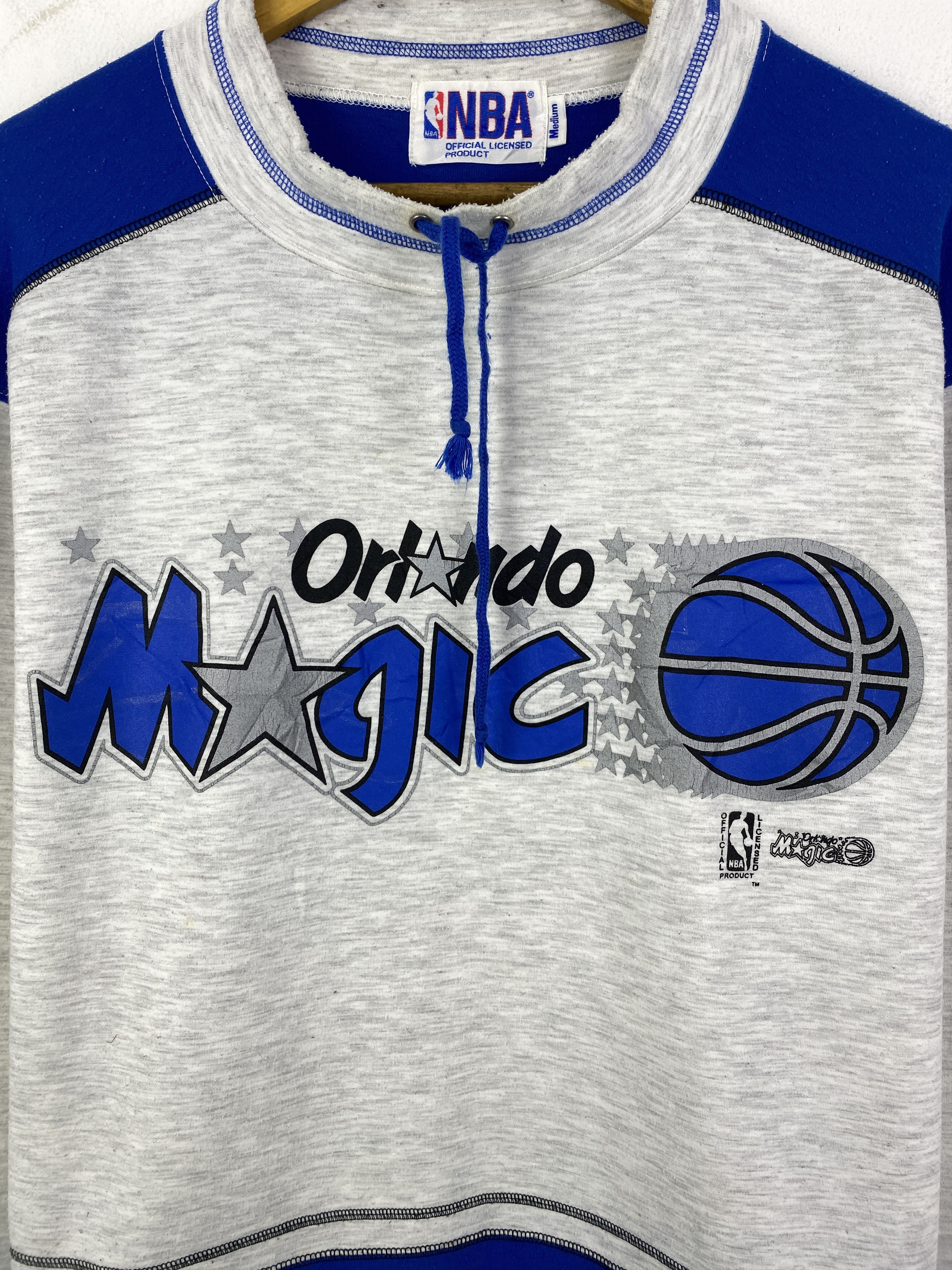 NBA Vintage NBA Orlando Magic Drawstrings Sweatshirt SH0185 Size US M / EU 48-50 / 2 - 8 Thumbnail
