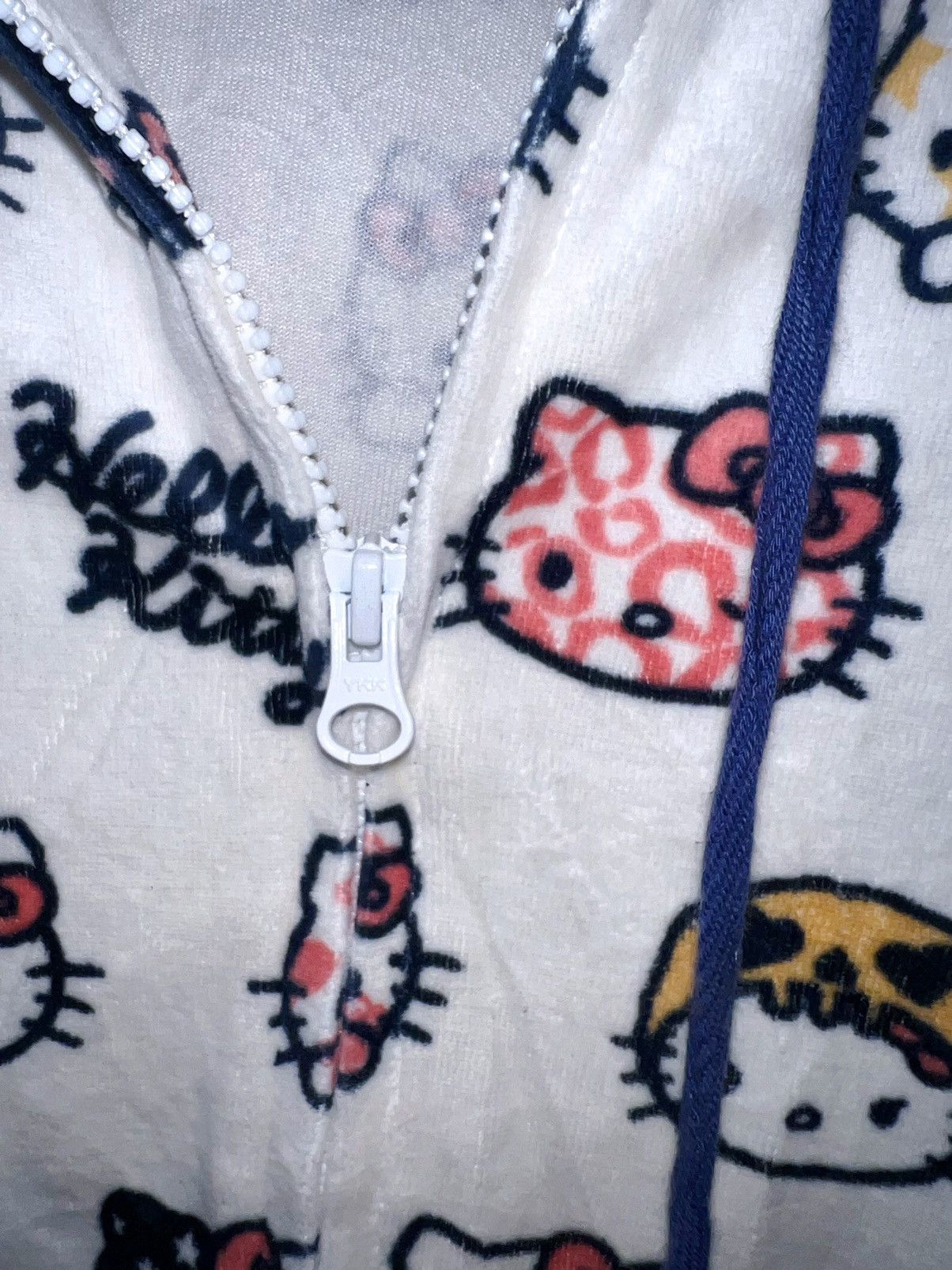 Japanese Brand Hello Kitty fluffy monogram hoodie zip up 🎀💗 Size S / US 4 / IT 40 - 7 Thumbnail
