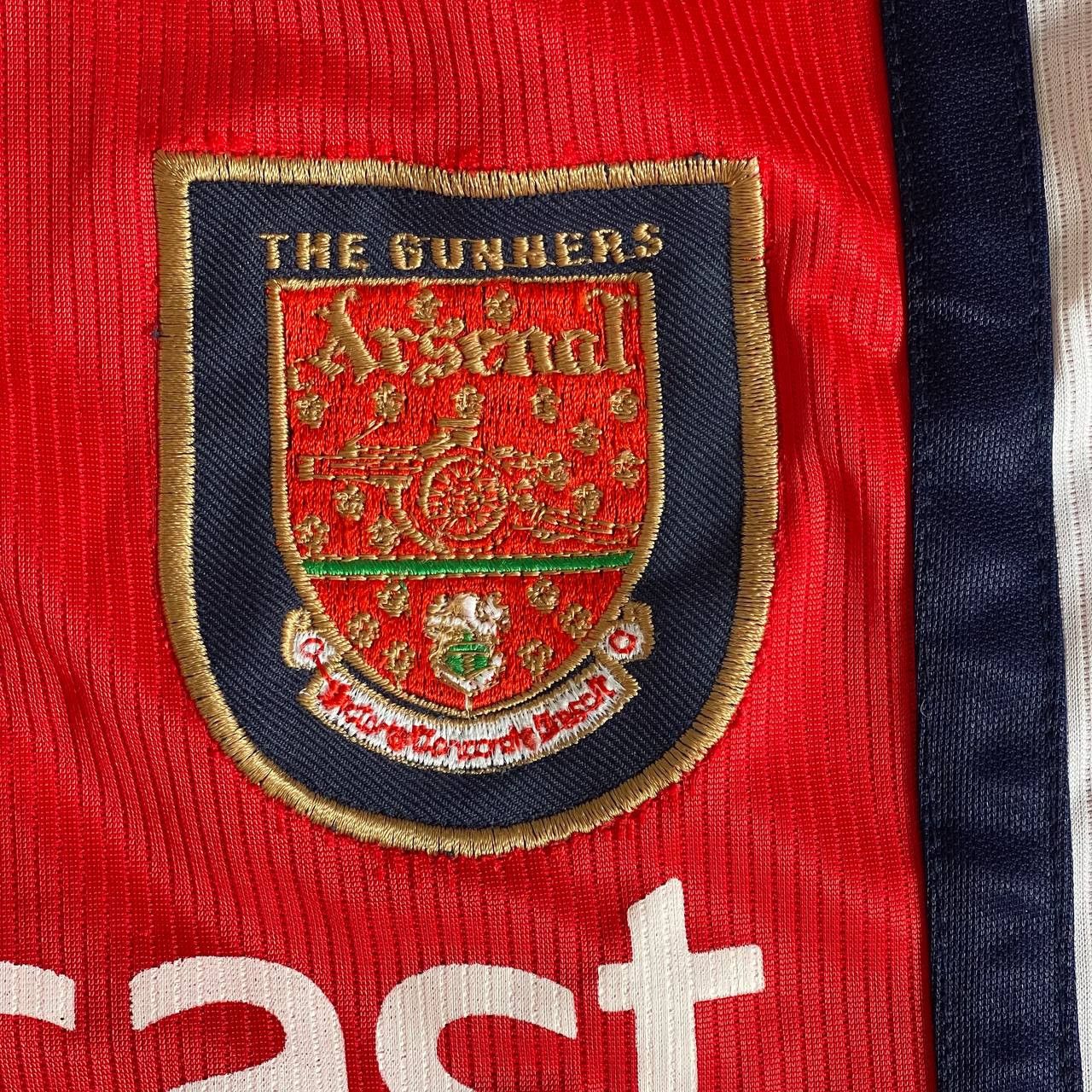 Vintage Arsenal Home Football Shirt 1999 - 2000 replica Jersey Size US M / EU 48-50 / 2 - 4 Thumbnail