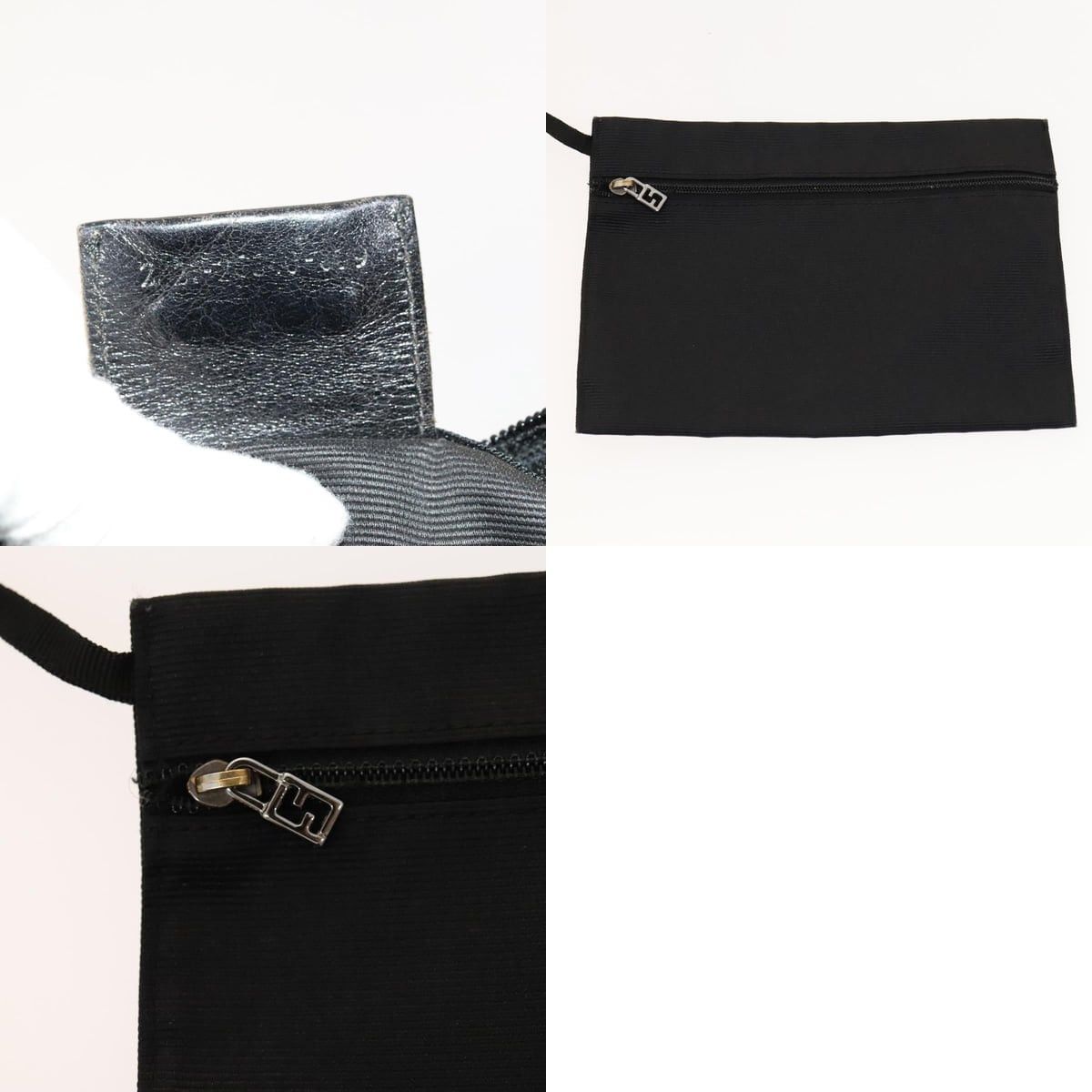 Fendi FENDI Shoulder Bag Nylon Black Silver Size ONE SIZE - 13 Thumbnail