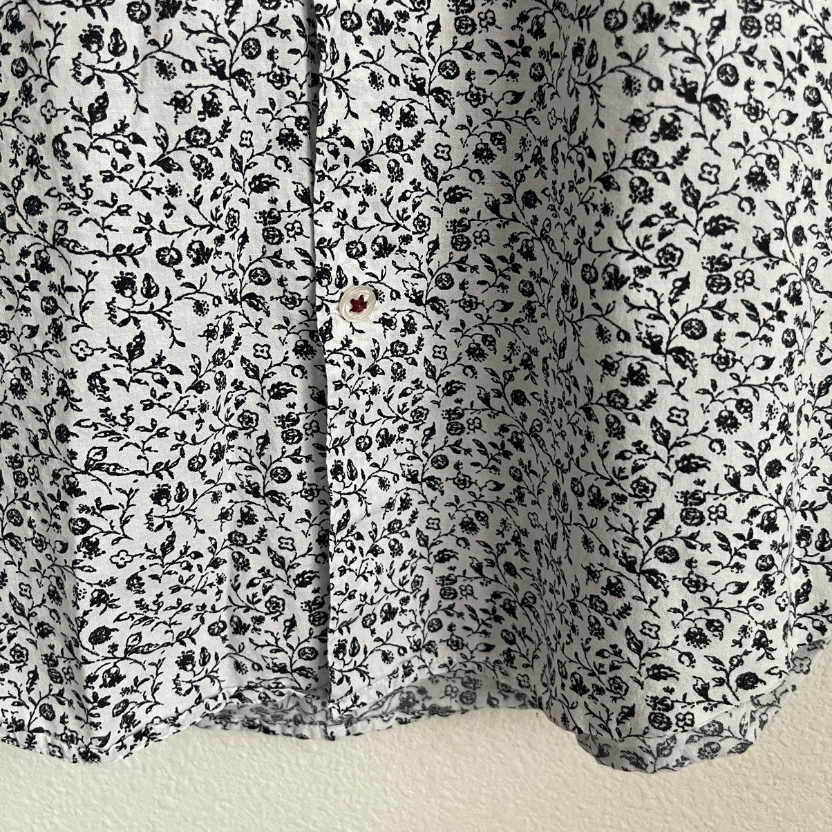 John Varvatos John Varvatos Star USA Roses Floral Short Sleeve Button Down Size US M / EU 48-50 / 2 - 4 Thumbnail