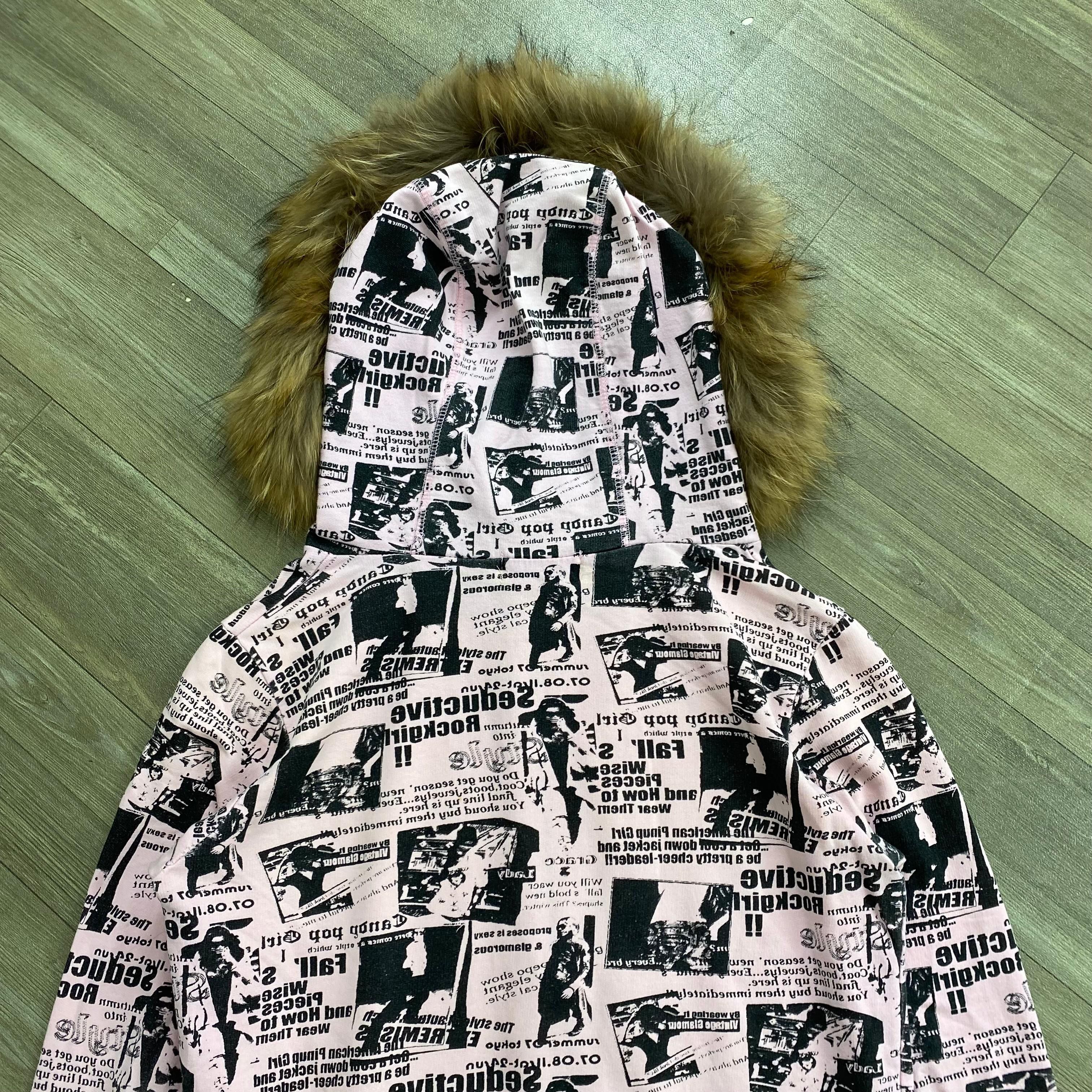 Beauty Beast 2000s Beauty Beast Cryx Kmrii Ifsix Lgb Fur ZipHoodie Size US XS / EU 42 / 0 - 17 Thumbnail