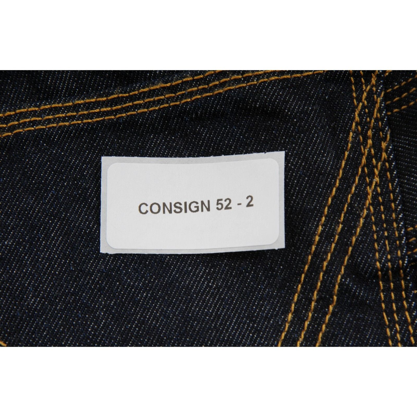 Bottega Veneta High Waist Jeans Blue Indigo Wide Leg Denim Size 26" / US 2 / IT 38 - 12 Thumbnail