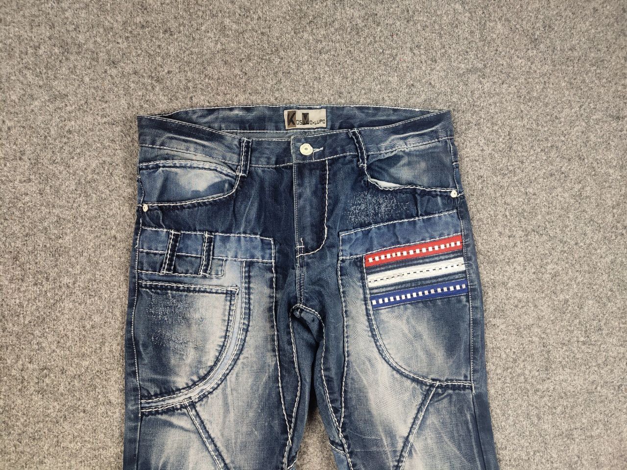 If Six Was Nine Vintage Opium Kosmo Japan if six was nine style baggy Jeans Size US 36 / EU 52 - 8 Thumbnail