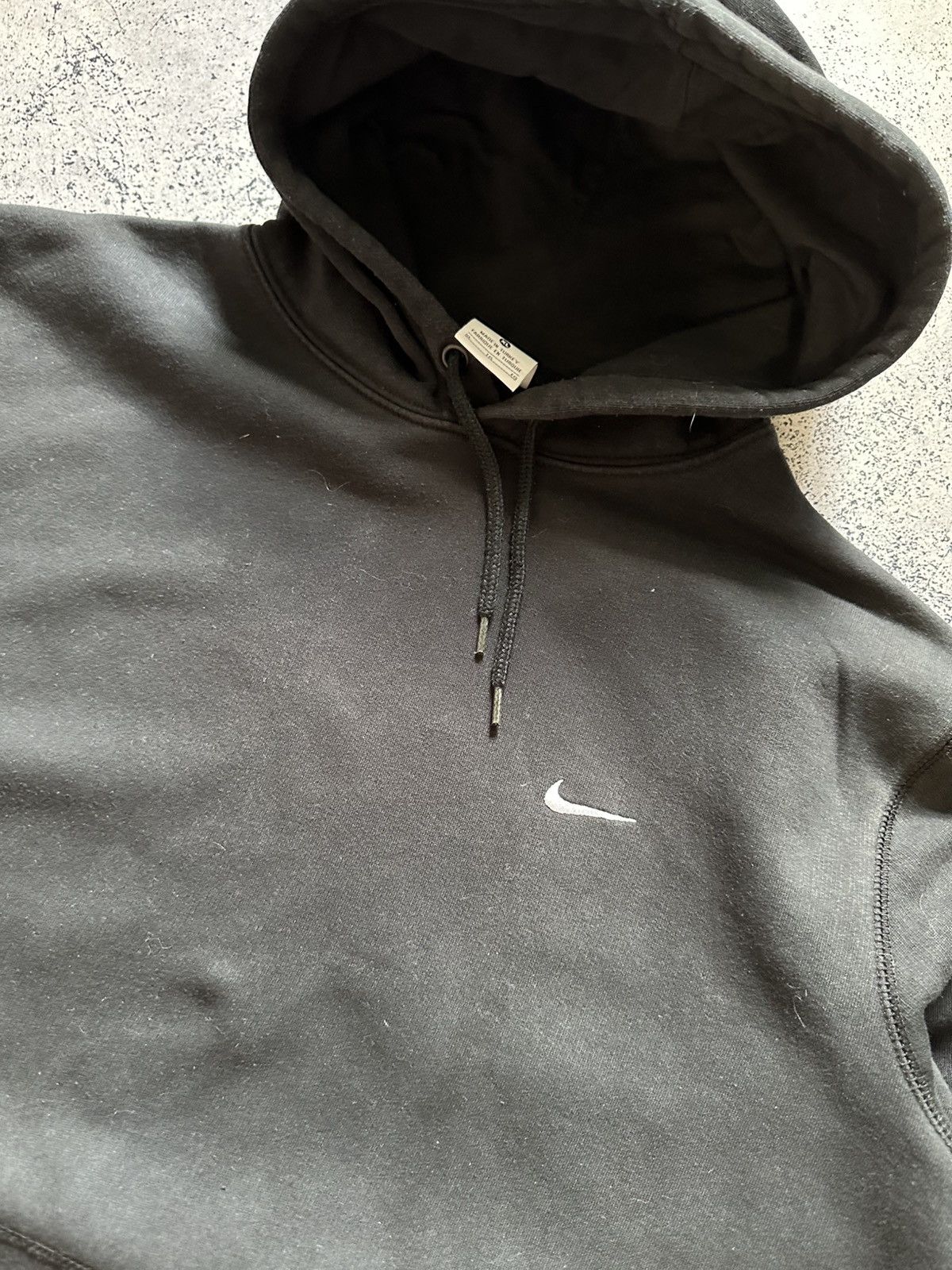 Nike Vintage Nike Baggy Fit Hoodie Mini Swoosh Drill Y2K USA Size US XL / EU 56 / 4 - 2 Thumbnail