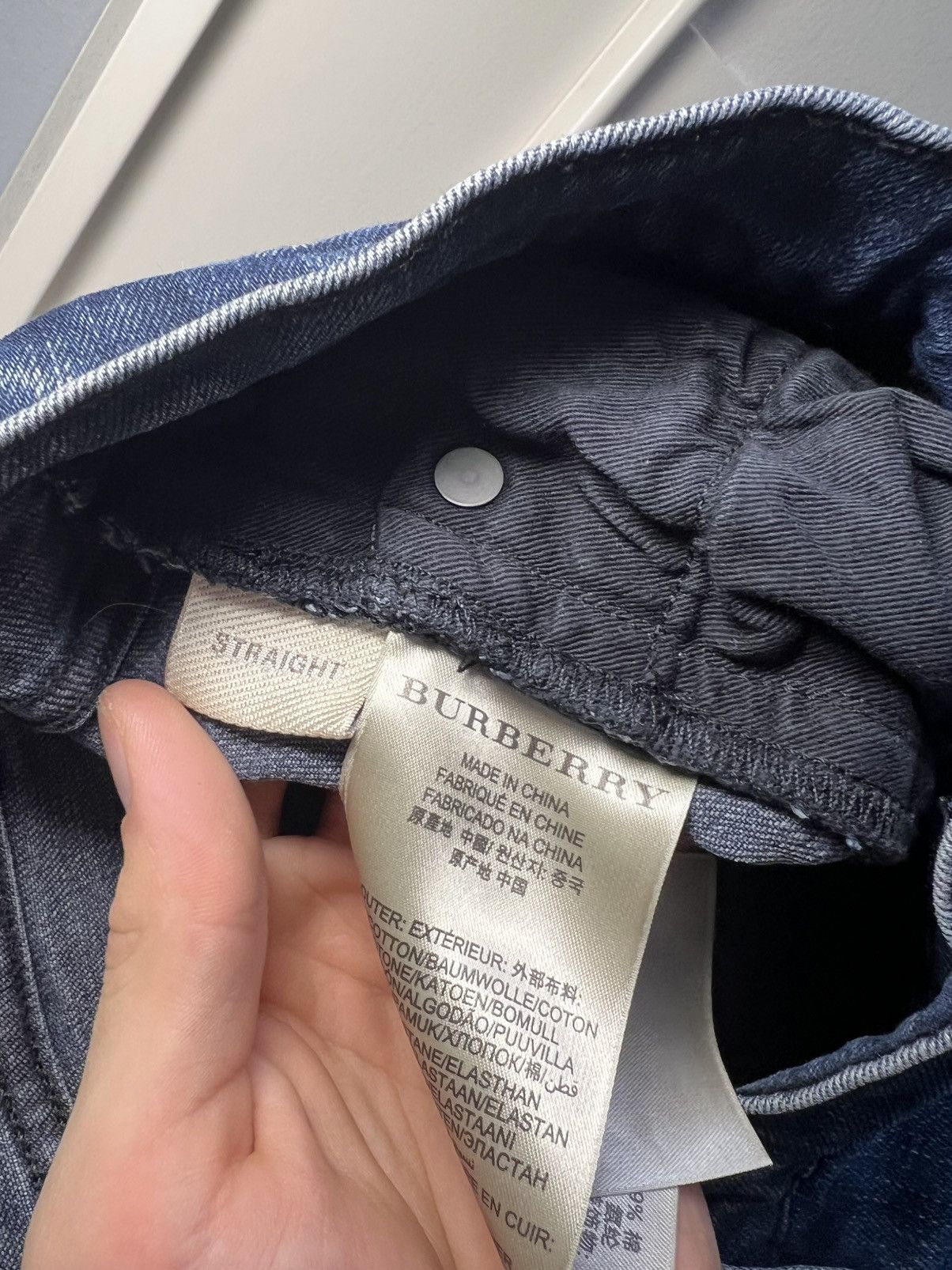 Burberry Vintage Burberry Brit slim blue jeans Size US 34 / EU 50 - 6 Thumbnail