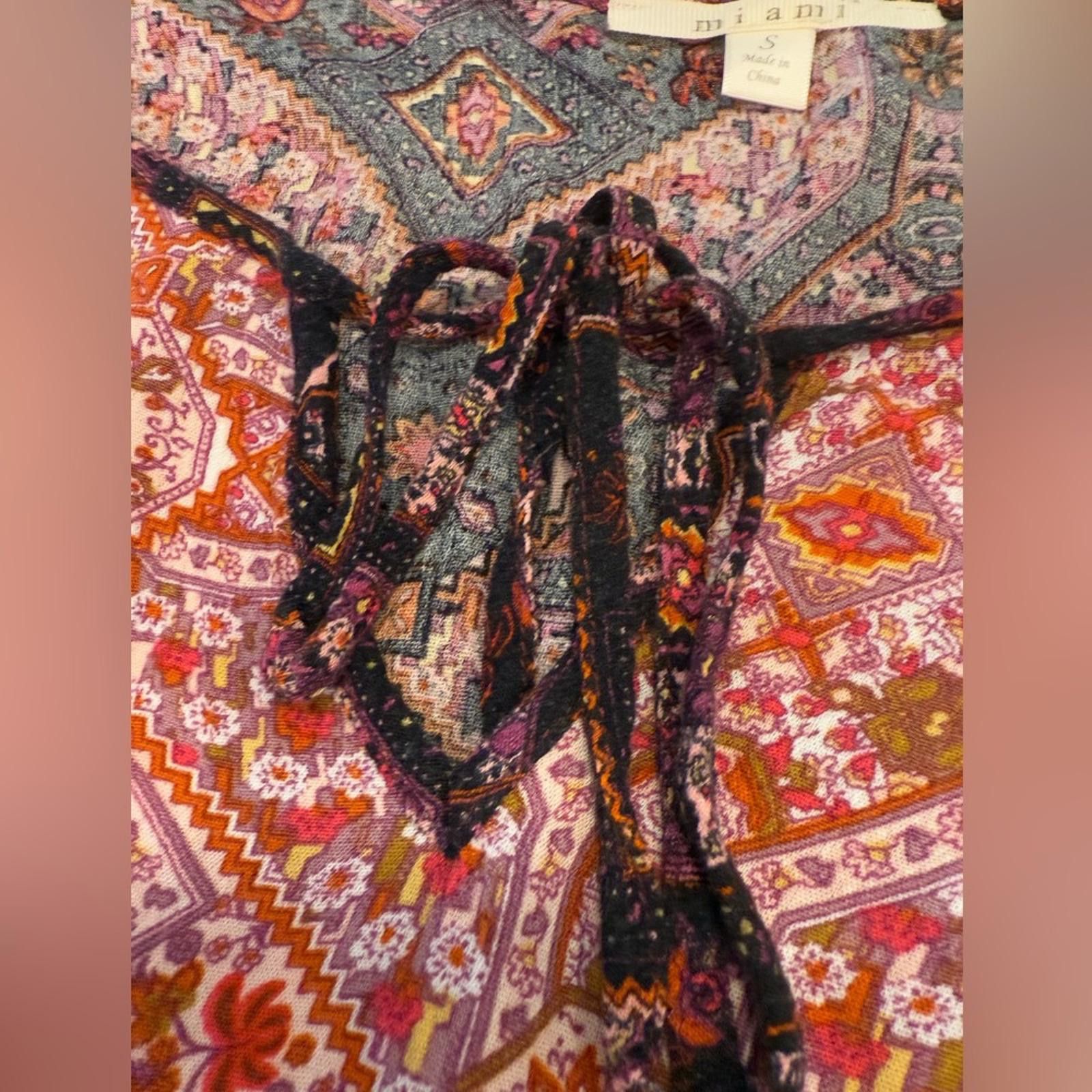 Other Mi Ami boho floral mini dress SZ SM Size S / US 4 / IT 40 - 6 Thumbnail