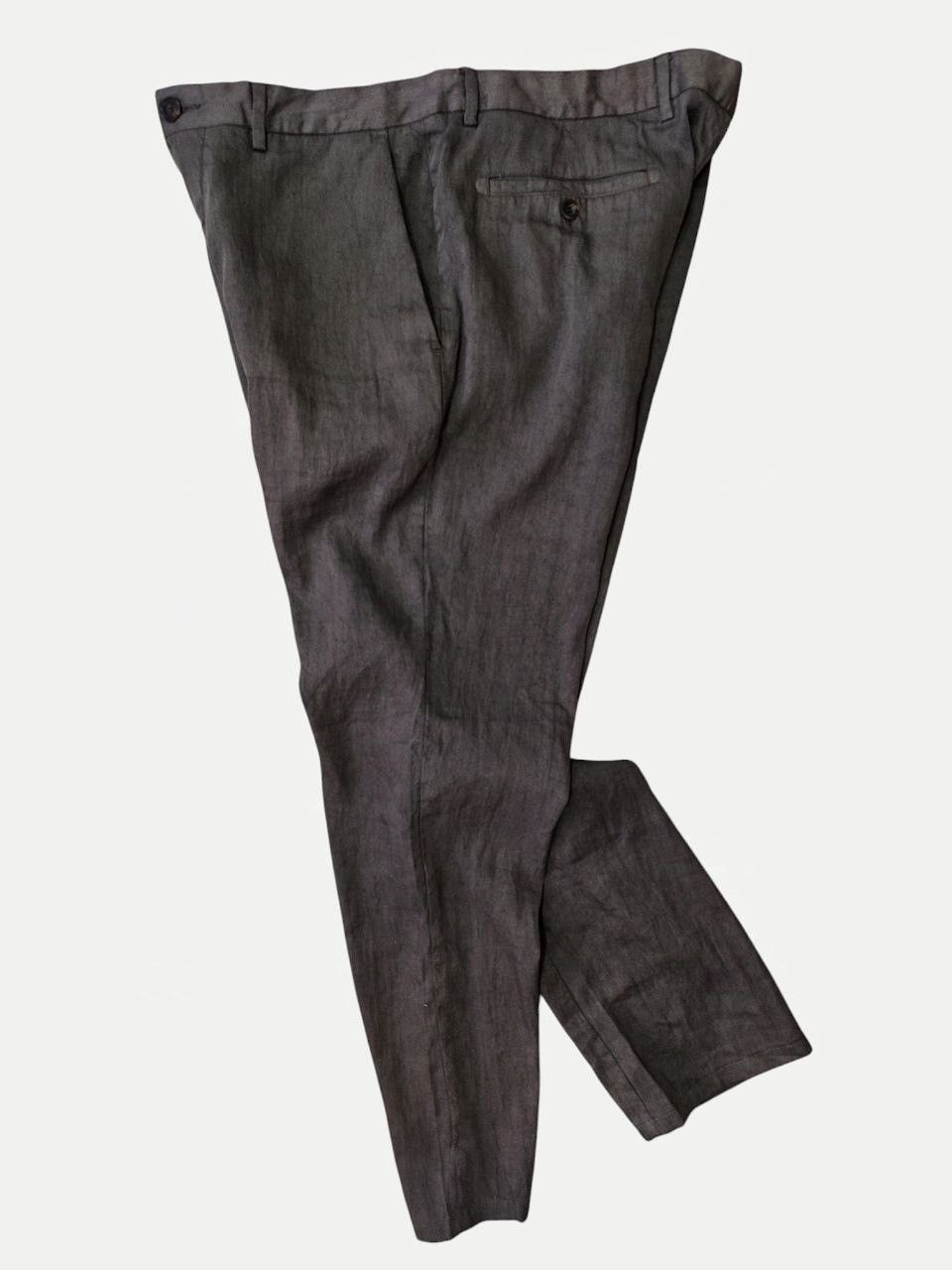 C.P. Company × Massimo Osti × Vintage C.P. Company Vintage Mens LINEN Pants Trousers Size US 34 / EU 50 - 3 Thumbnail