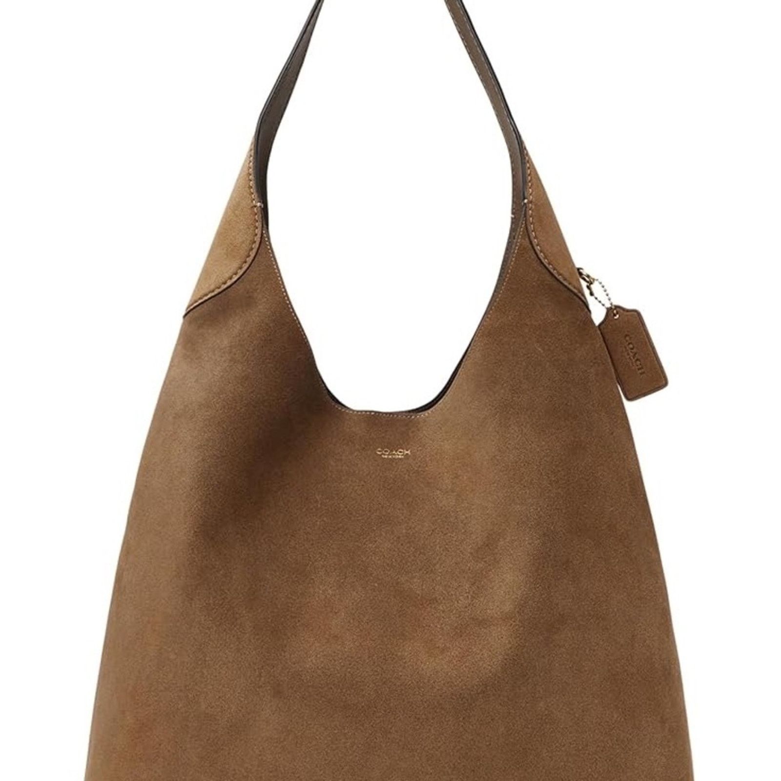 Coach NWT Coach Brooklyn Hobo Shoulder Bag 39 Suede Leather CW636 Size ONE SIZE - 8 Thumbnail