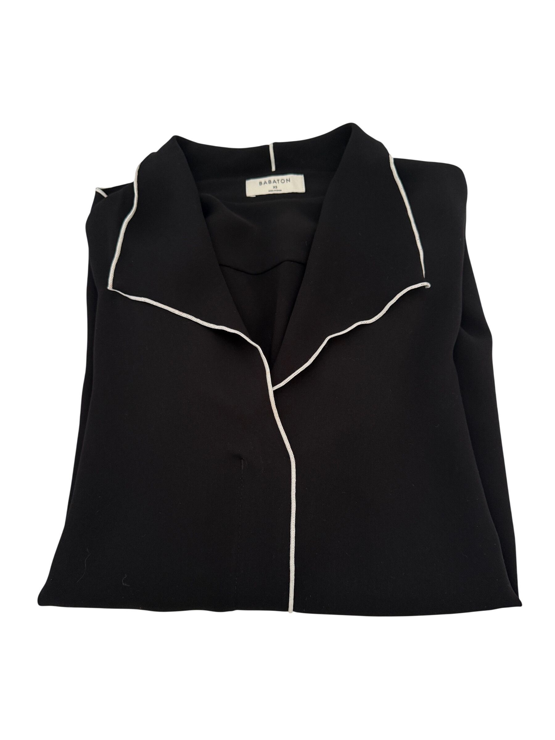 Aritzia Aritzia Babton Rena Blouse Long Sleeves XS Size XS / US 0-2 / IT 36-38 - 2 Thumbnail