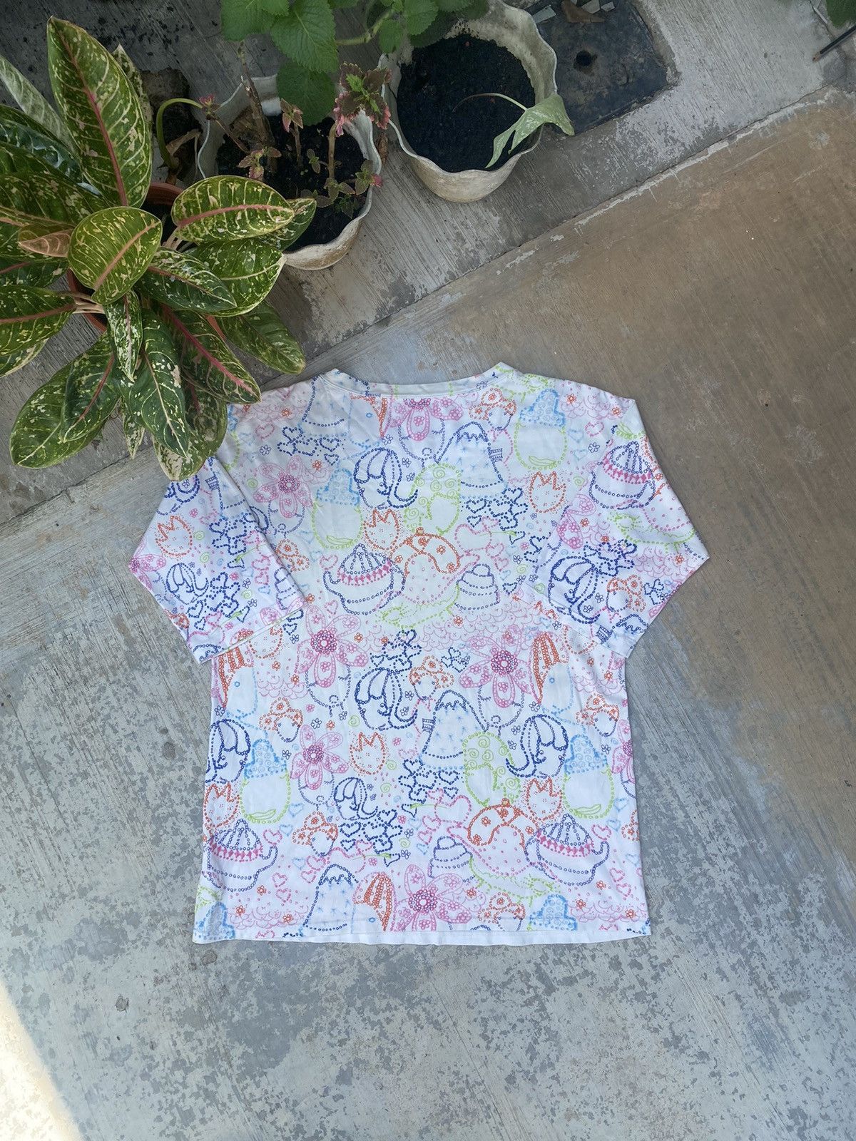 Tsumori Chisato Tsumori Chisato Sleep Fullprinted Raglan Tee Size US M / EU 48-50 / 2 - 2 Thumbnail