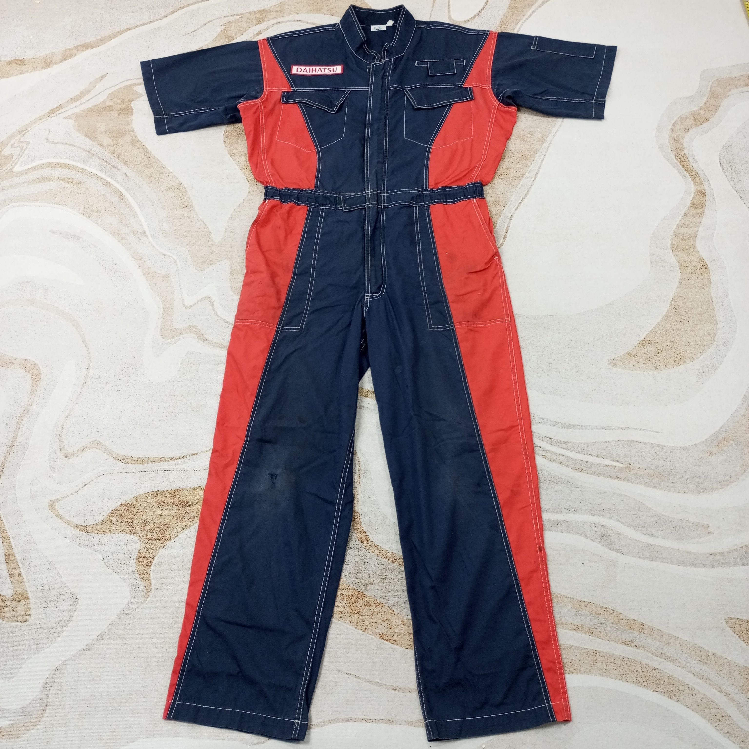 Vintage Daihatsu Racing Motorsports Coverall Jacket c232n25 Size US L / EU 52-54 / 3 - 4 Thumbnail
