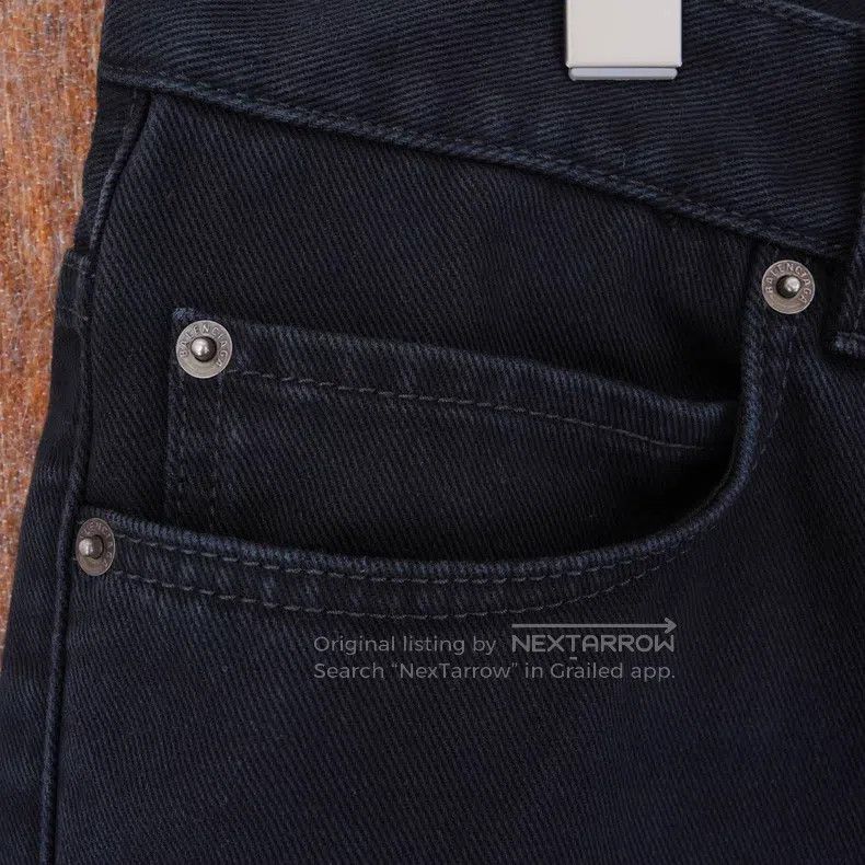 Balenciaga Balenciaga size S Black Flare Denim Long Pants Size US 27 - 4 Thumbnail