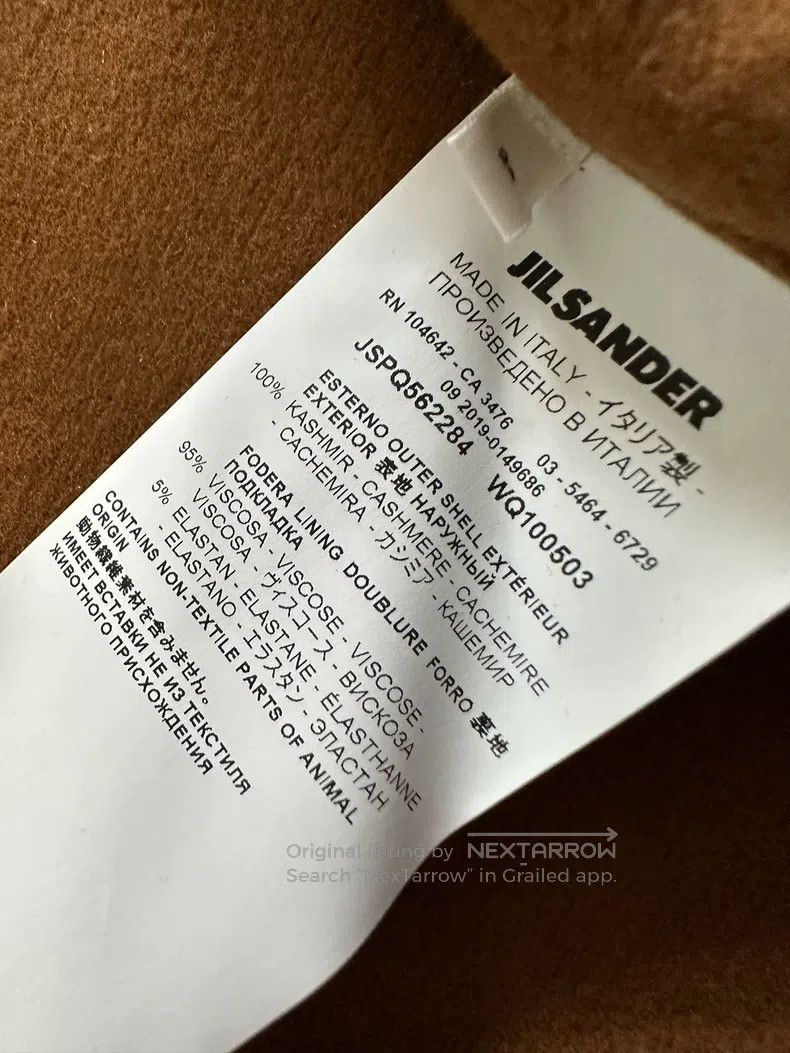 Jil Sander Jil Sander size 34 Short Cashmere Jacket Size 4XL / US 24-26 - 3 Thumbnail