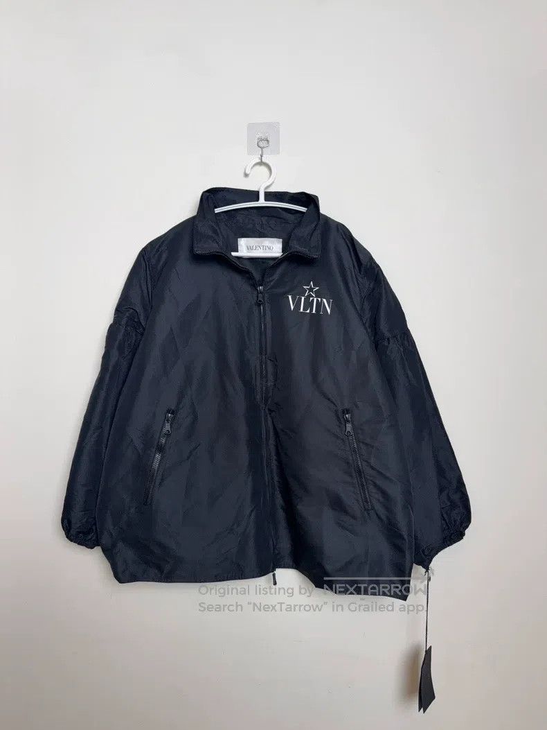 Valentino Valentino Stand-up collar printed long-sleeved jacket jack Size M / US 6-8 / IT 42-44 - 1 Thumbnail