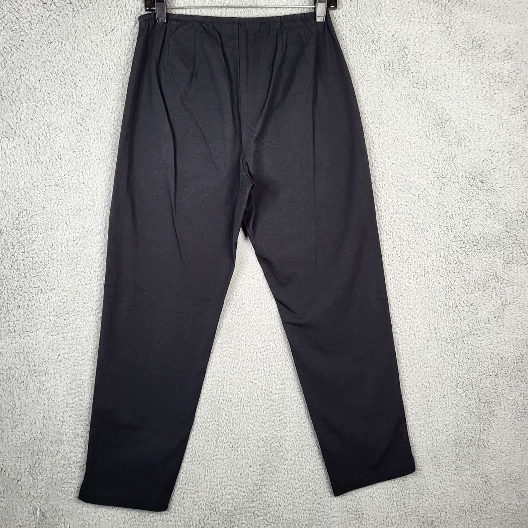 Eileen Fisher Eileen Fisher Women's black casual pants XS Regular Slim Cotton Spandex Pockets Casual Wear Mens Size 26" / US 2 / IT 38 - 2 Thumbnail