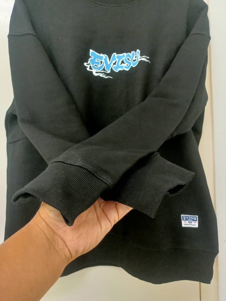 Evisu sweatshirt Evisu backhit big logo Size US L / EU 52-54 / 3 - 9 Thumbnail