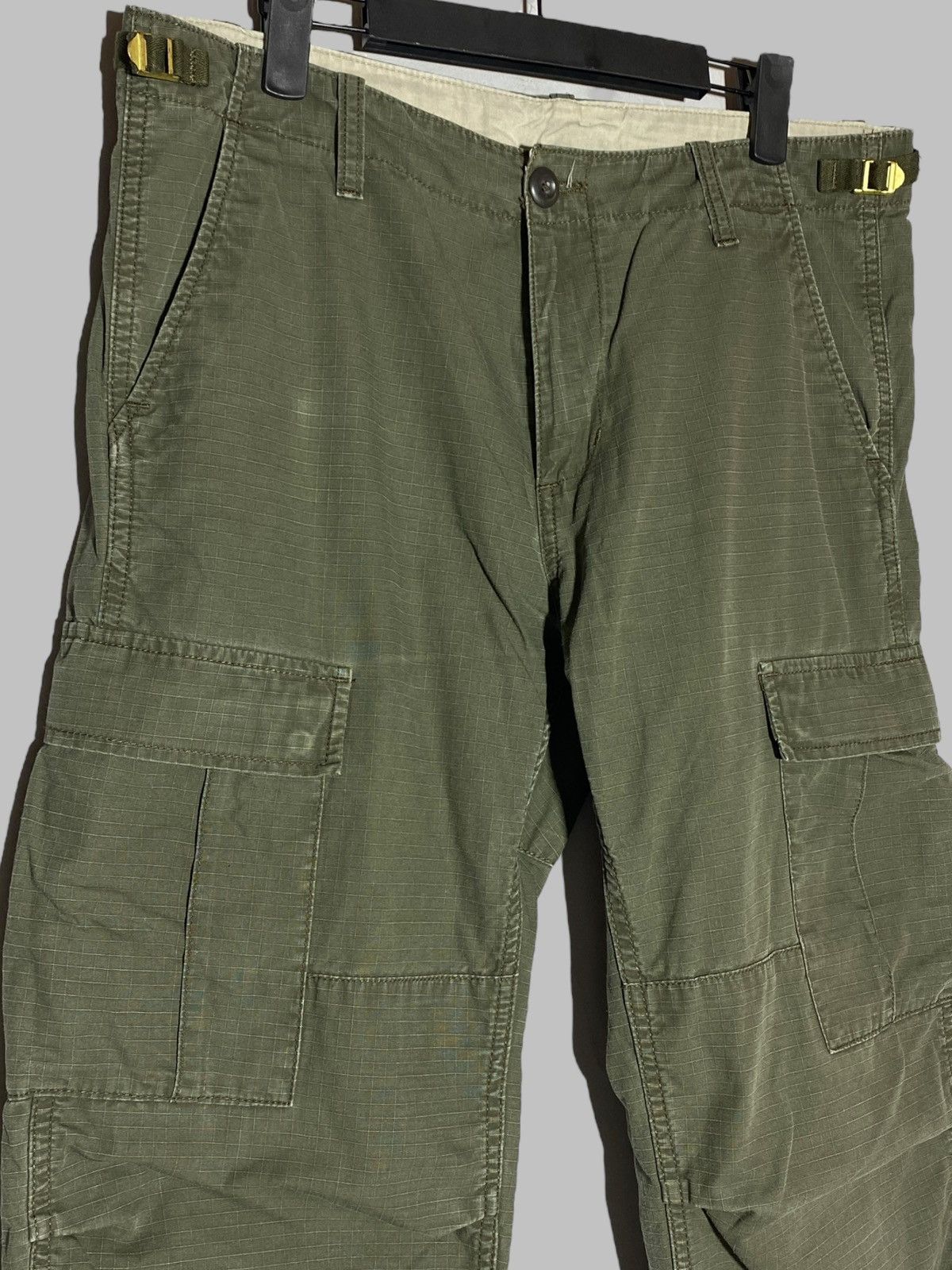 Carhartt Vintage Carhartt Cargo Pants Faded Distressed Size US 32 / EU 48 - 4 Thumbnail