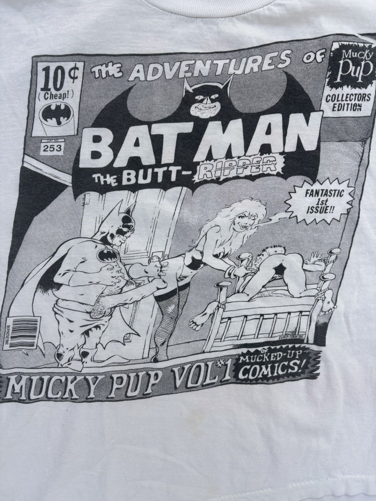 Band Tees Vintage 1991 Mucky Pup Tour T Shirt Size US L / EU 52-54 / 3 - 3 Thumbnail