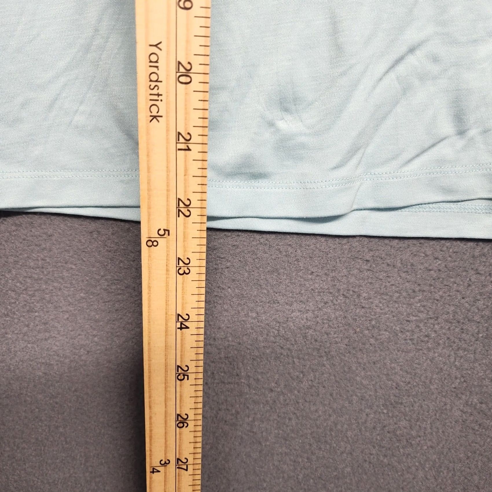 Eileen Fisher Eileen Fisher Tank Top Womens Large Light Blue Tencel Lyocell Stretch Cami Layer Size L / US 10 / IT 46 - 4 Thumbnail