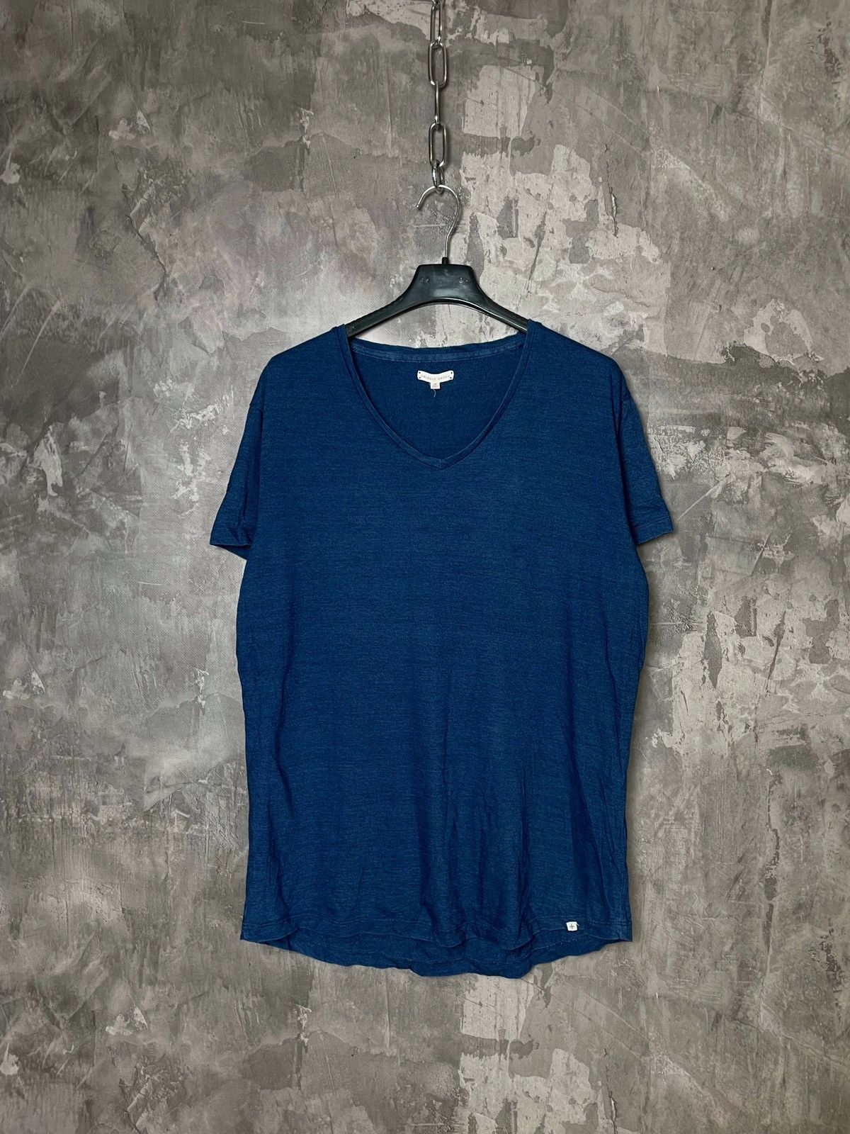 Designer × Orlebar Brown Orlebar Brown Sea Blue Luxury Lightweight T Shirt Tee Size US M / EU 48-50 / 2 - 1 Thumbnail