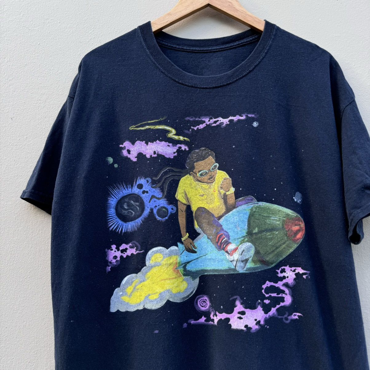 Rap Tees × Vintage Take off rap t shirt Size US XL / EU 56 / 4 - 2 Thumbnail