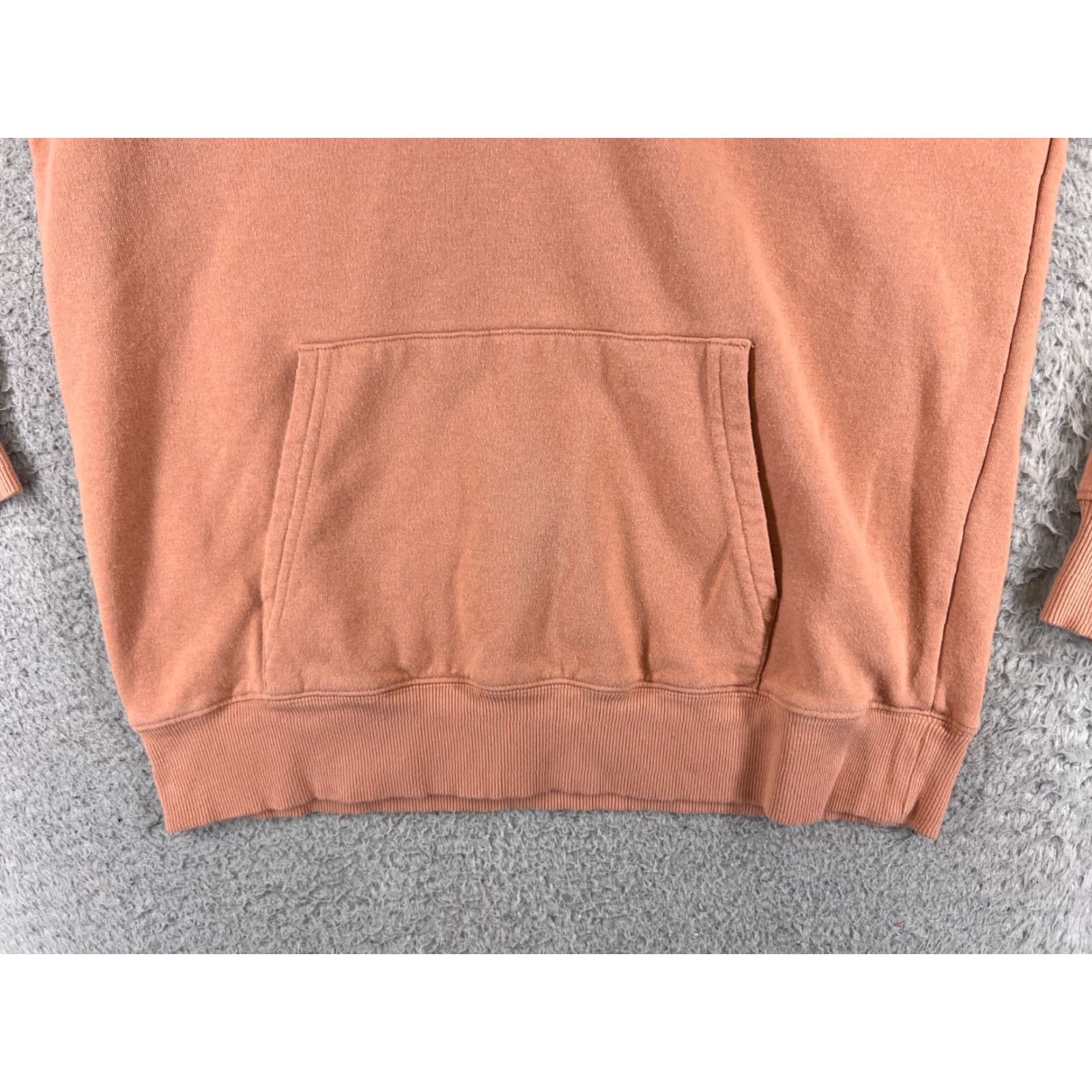 The North Face The North Face Hoodie Womens M Orange Pullover Pocket Logo Crew Neck Cotton Blend 34in Chest Athletic Activewear Mens Ladies 90s Size M / US 6-8 / IT 42-44 - 5 Thumbnail