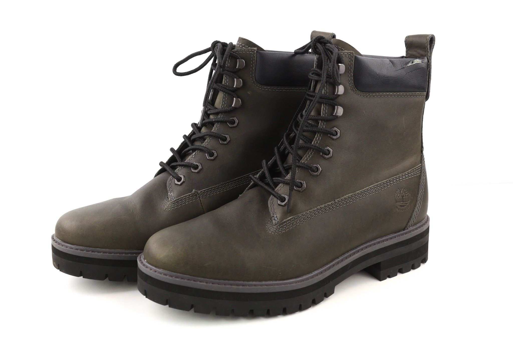Timberland A2M2B UK8.5 Grey Leather Waterproof 80966 Size US 9 / EU 42 - 2 Thumbnail