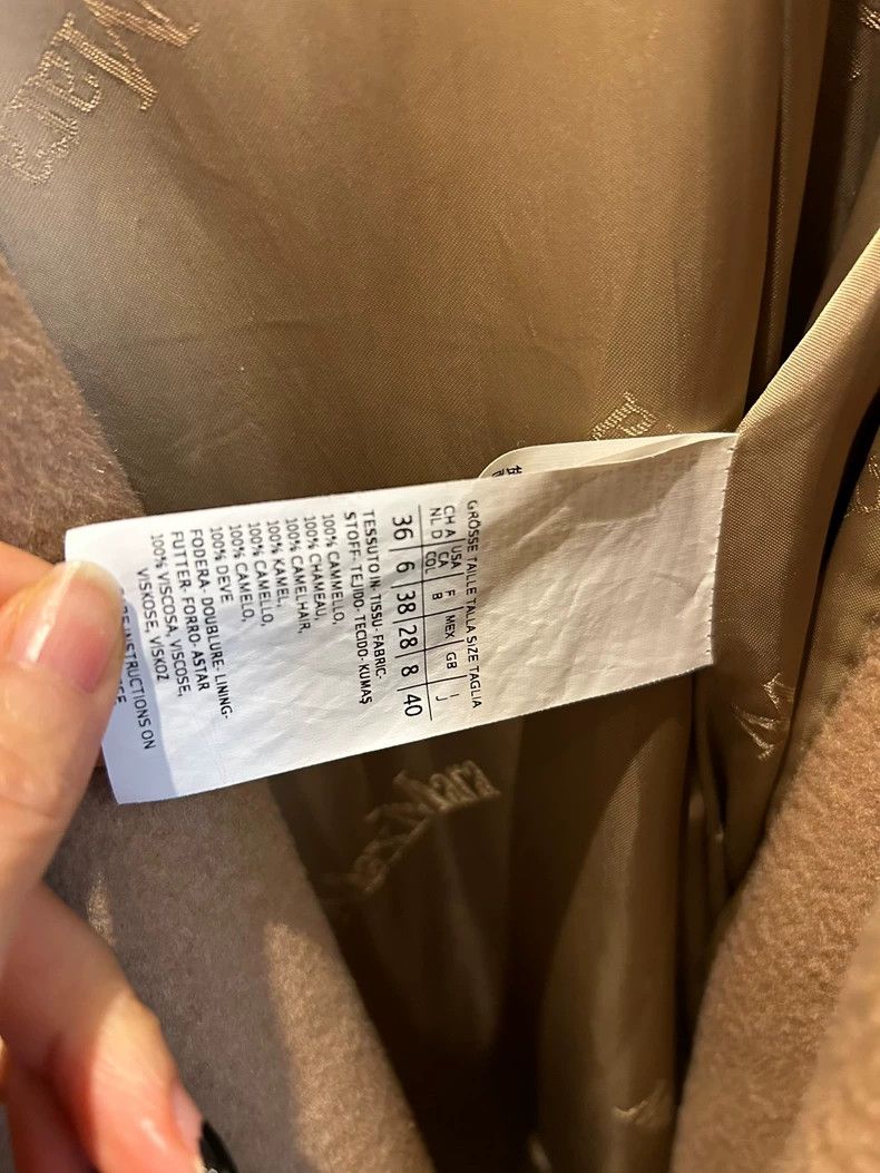 Max Mara Max Mara Rialto bathrobe coat, classic camel Size L / US 10 / IT 46 - 5 Thumbnail