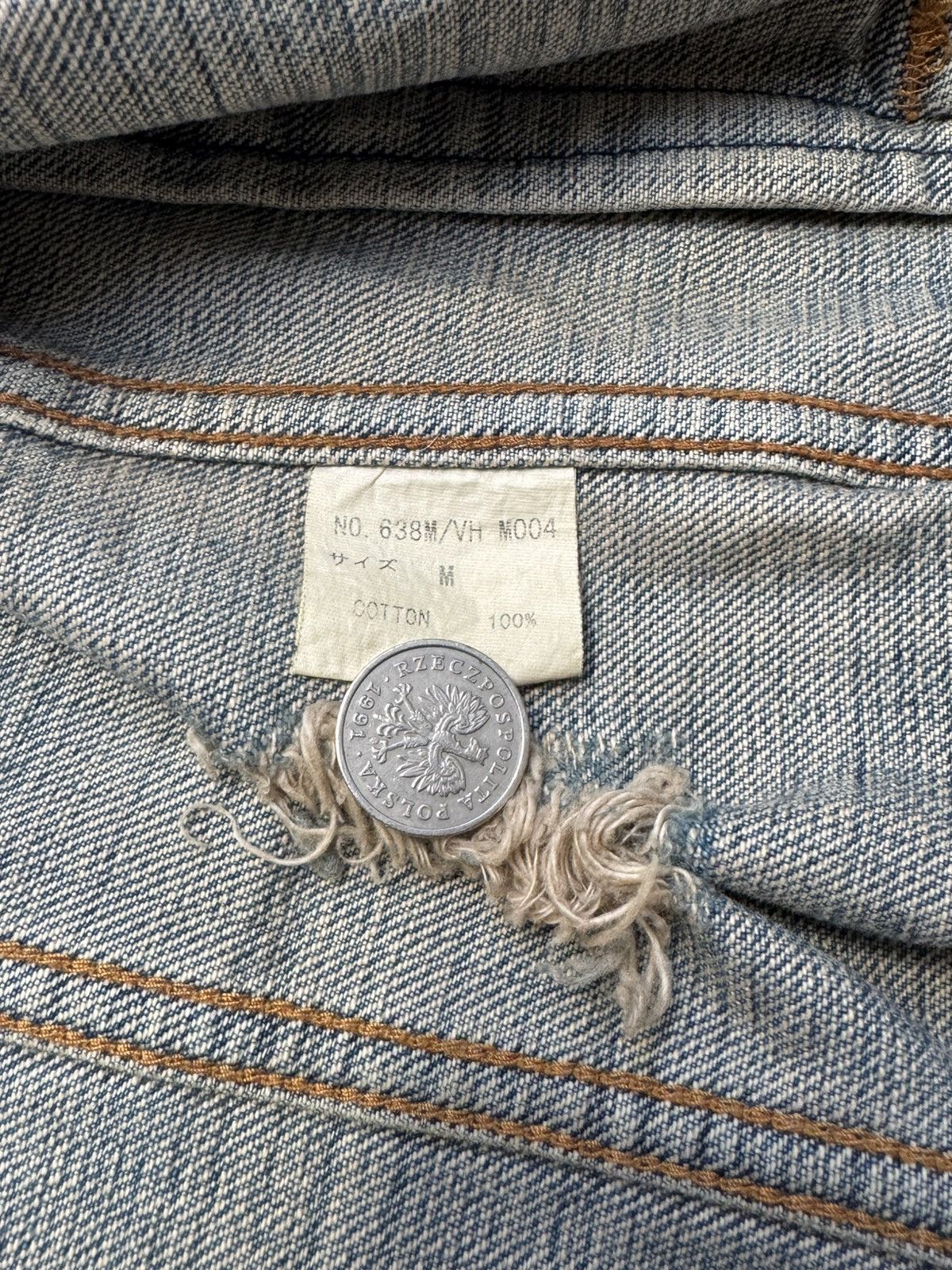 Le Grande Bleu (L.G.B.) LGB le grand bleu distressed denim jacket Size US M / EU 48-50 / 2 - 8 Thumbnail