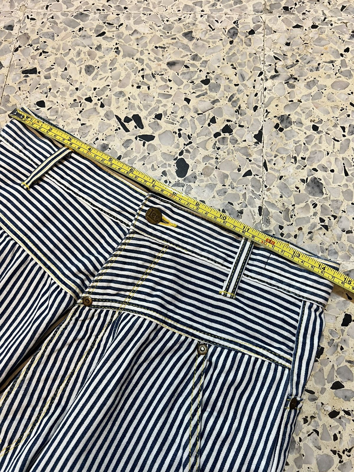 Designer × Lee × mercibeaucoup MERCIBEAUCOUP x LEE STRIPED PANTS Size 29" - 11 Thumbnail