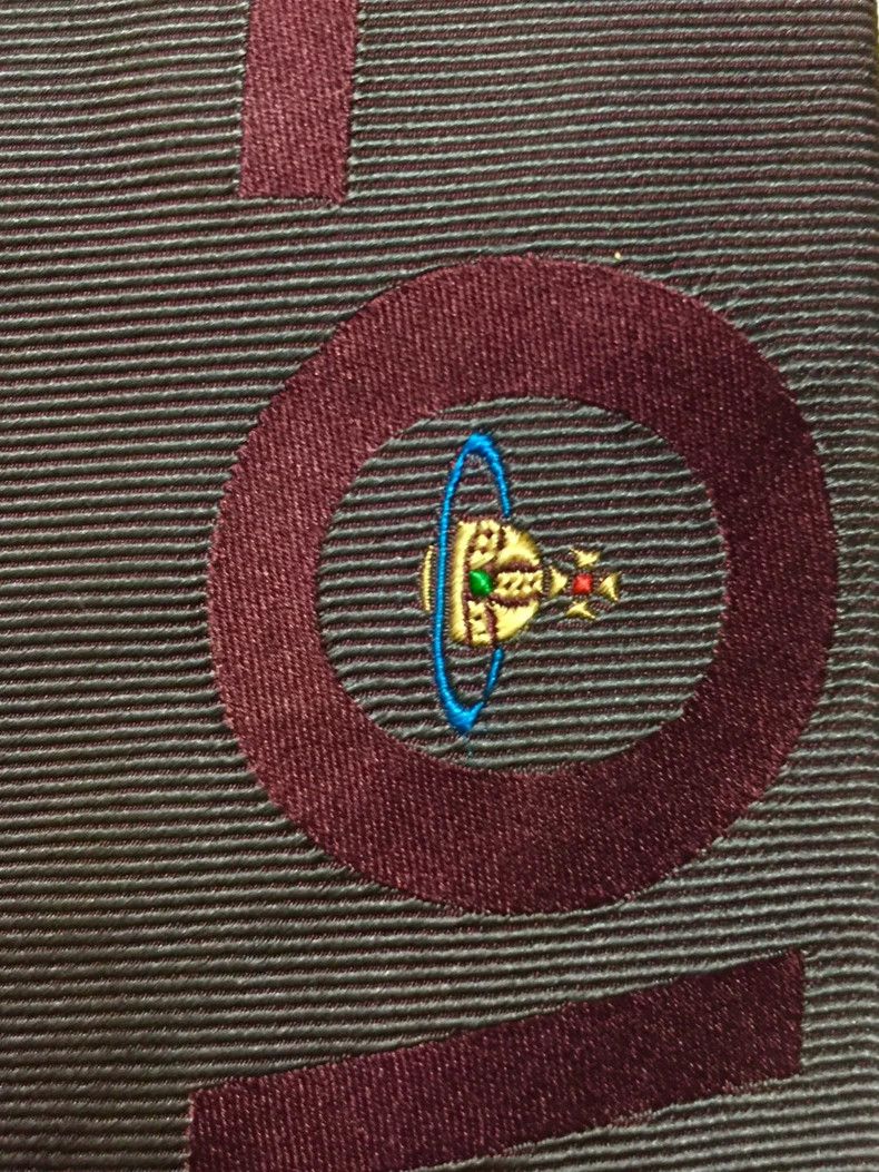 Vivienne Westwood Vivienne Westwood Silk tie with Blow me up words Size ONE SIZE - 1 Thumbnail