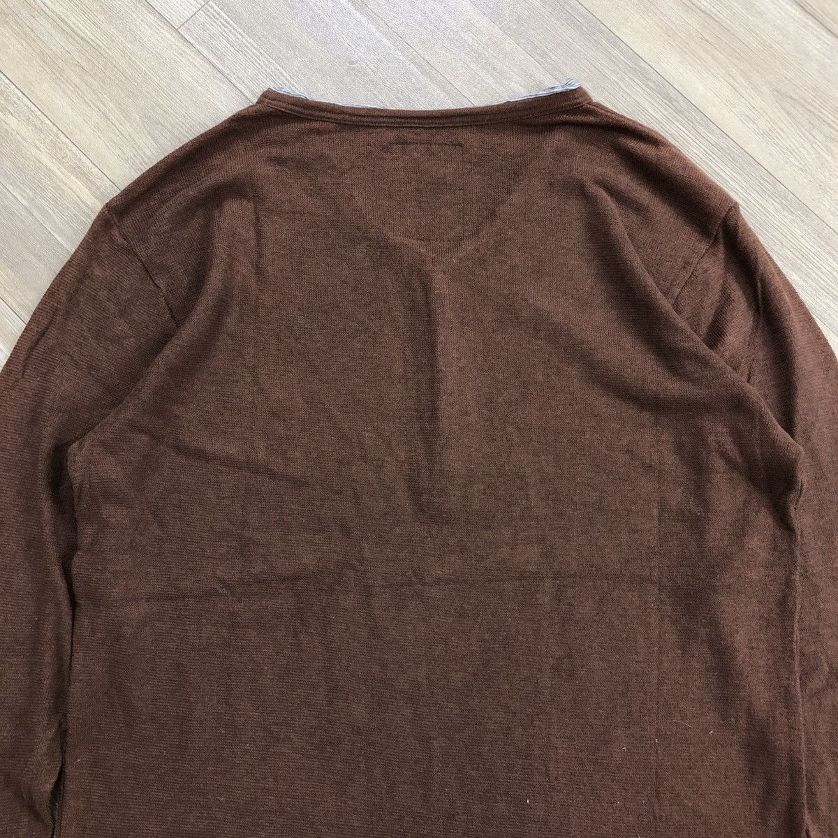 If Six Was Nine × Japanese Brand × Le Grande Bleu (L.G.B.) 2000s Quash Double Layers Goa Lgb Ifsixwasnine Long Sleeve Size US L / EU 52-54 / 3 - 10 Thumbnail