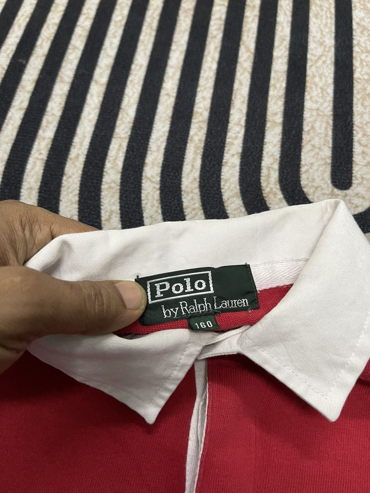 Polo Ralph Lauren 90s POLO RALPH LAUREN SPELLOUT POLO SHIRT Size US S / EU 44-46 / 1 - 9 Thumbnail
