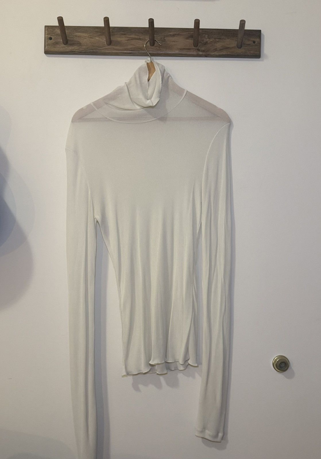 AMI AMI Paris Ribbed Turtleneck (M) Size US M / EU 48-50 / 2 - 2 Thumbnail