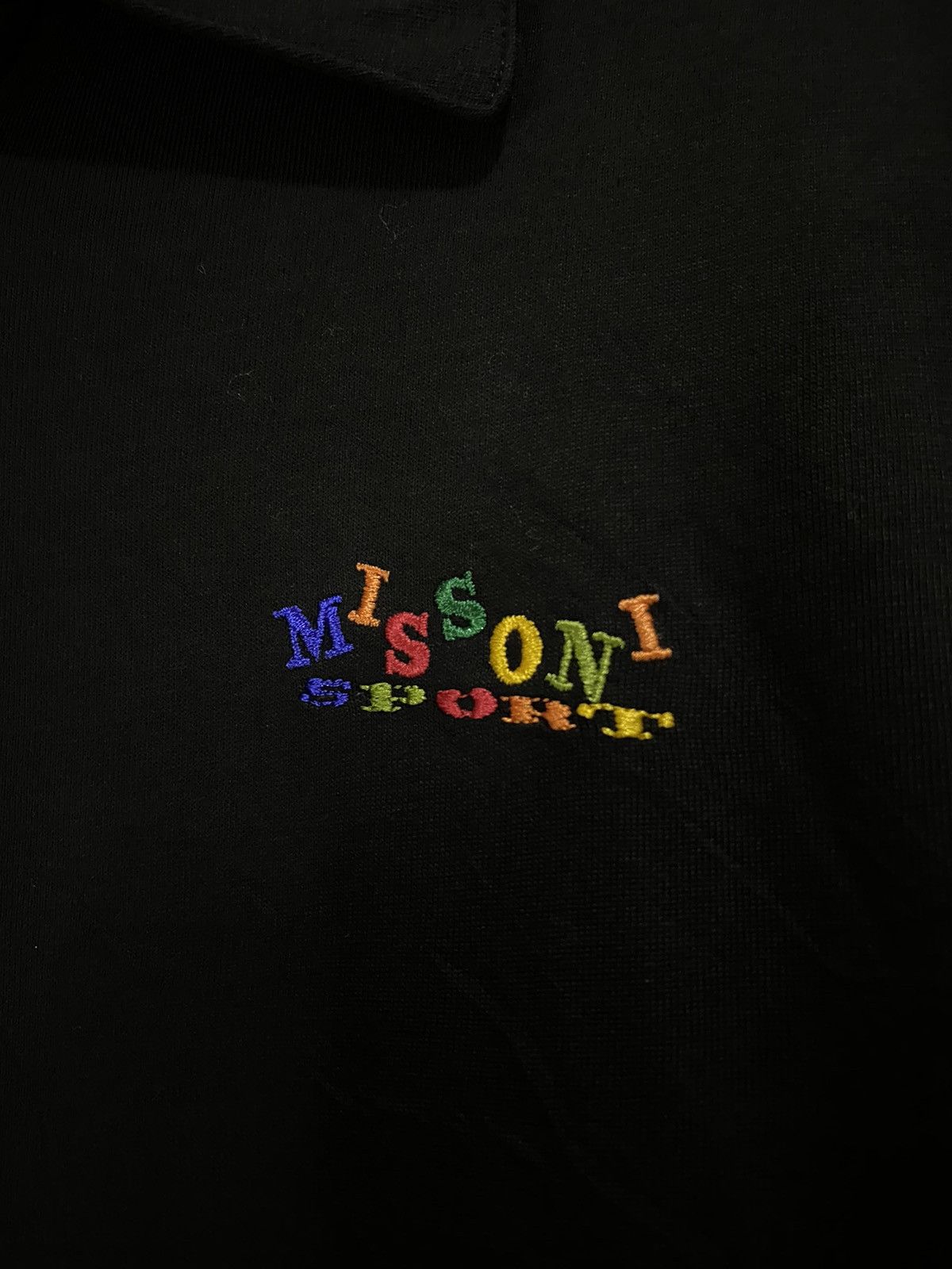 Designer × Missoni Vintage Missoni Sport Polo Shirt Size US M / EU 48-50 / 2 - 5 Thumbnail