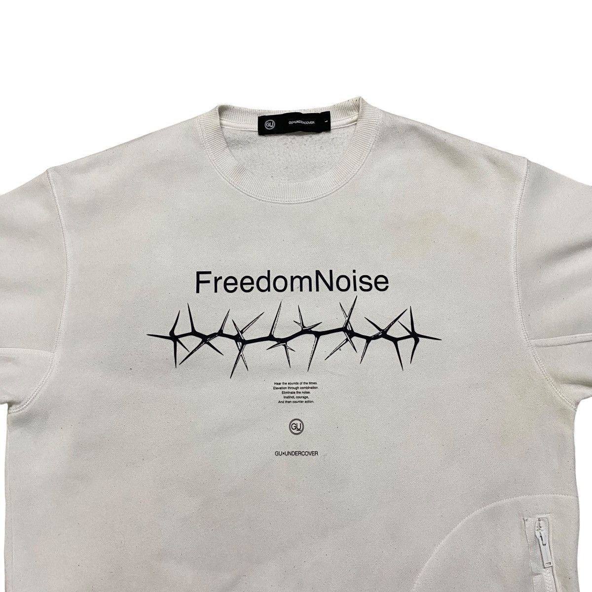Japanese Brand × Undercover Gu Undercover Sweatshirt Freedom Noise Size US L / EU 52-54 / 3 - 2 Thumbnail