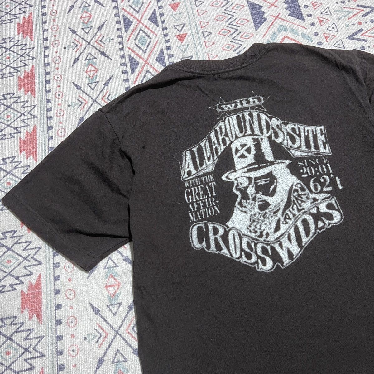 Japanese Brand × Vintage Vintage Wizard Graphic Tshirt Japan Pro Wrestling Size US M / EU 48-50 / 2 - 2 Thumbnail