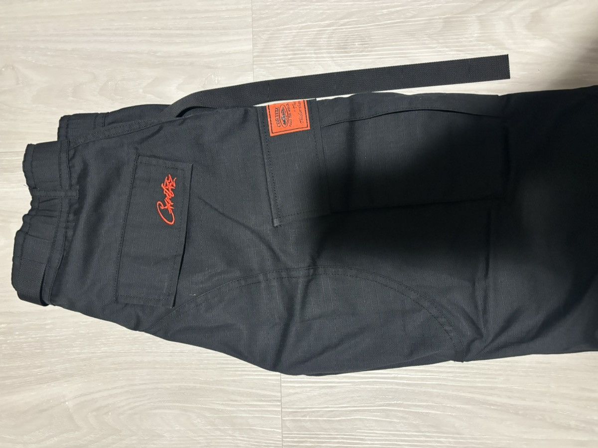 Other Corteiz Guerilla Cargo Pants Black Size Medium Size US 31 - 4 Thumbnail