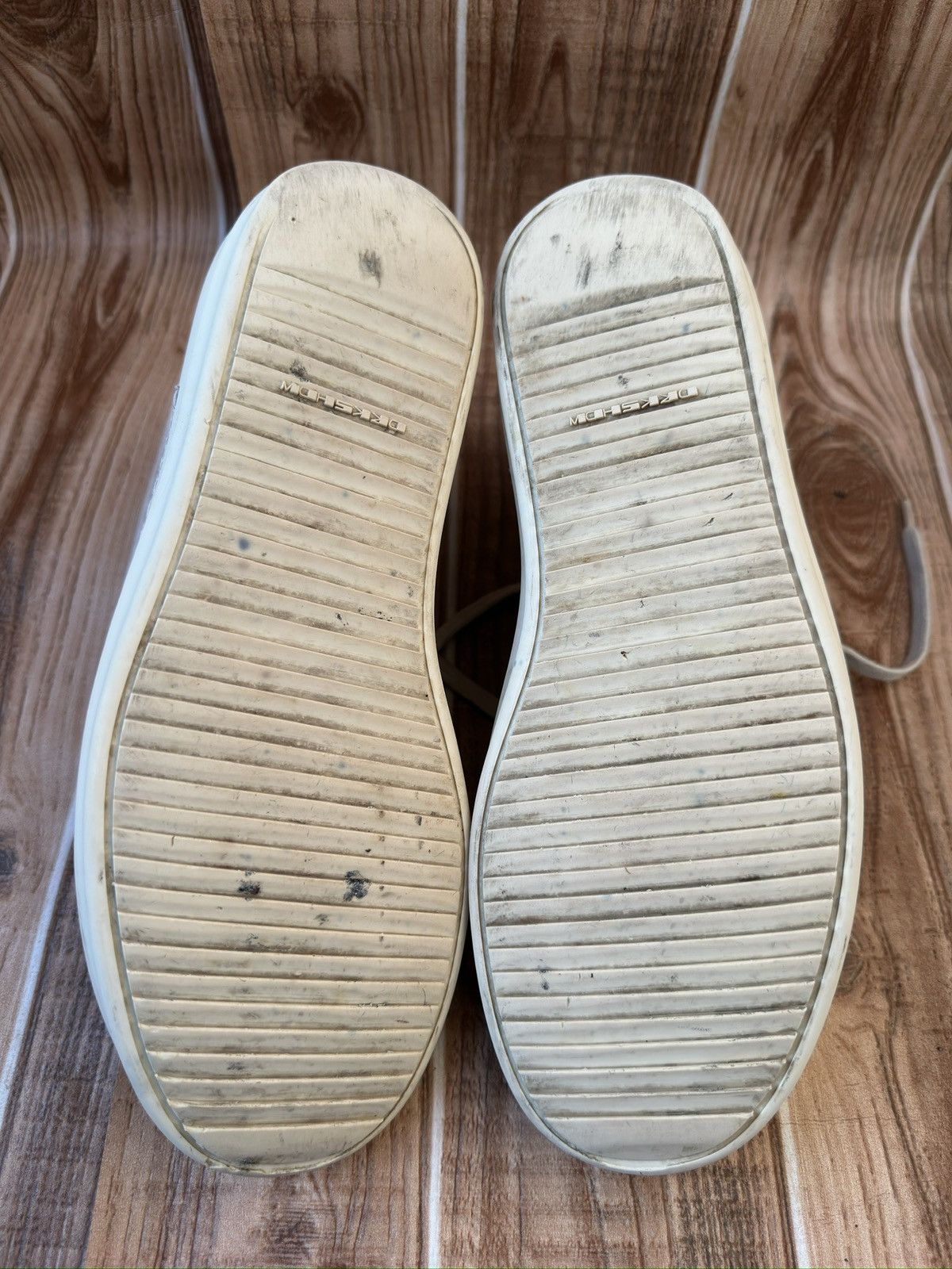 Rick Owens Rick Owens DRKSHDW Nylon Ramones Two Tone Stitch Lowtops Size US 8.5 / EU 41-42 - 18 Thumbnail