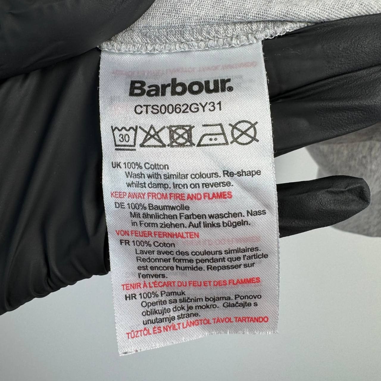 Barbour Barbour 1894 Lighthouse Graphic T-Shirt Grey Mens Size L Size US L / EU 52-54 / 3 - 4 Thumbnail